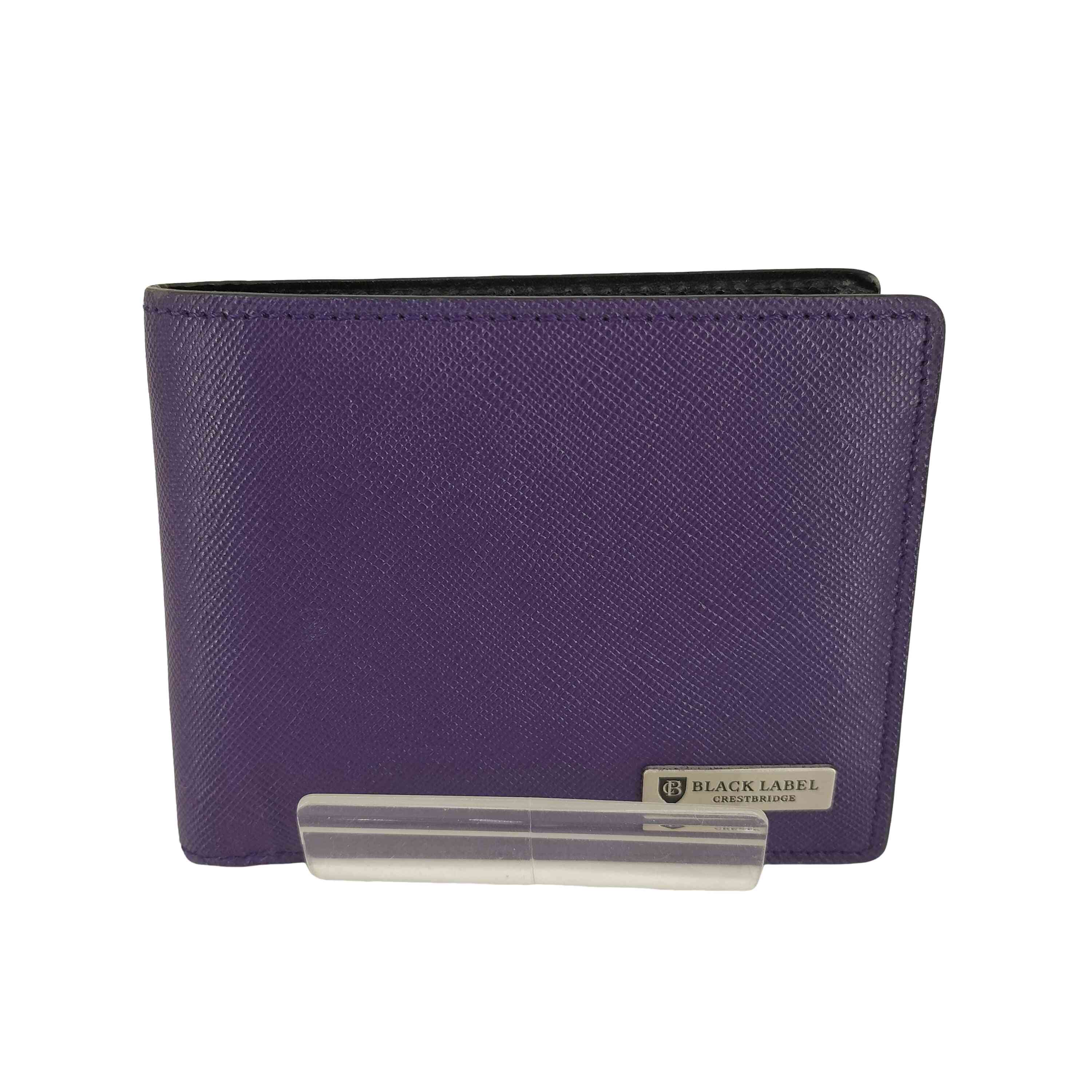 【中古】バーバリーブラックレーベル BURBERRY BLACK LABEL 二つ折り レザー メンズ 表記無 10,002円
