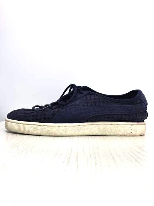 楽天市場 Puma プーマ スニーカー メンズ 青系 Jpn 27 5 日本サイズ 27 5cm 相当 Suede Courtside 中古 ブランド古着バズストアbazzstore 2811 Bazzstore ブランド古着バズストア