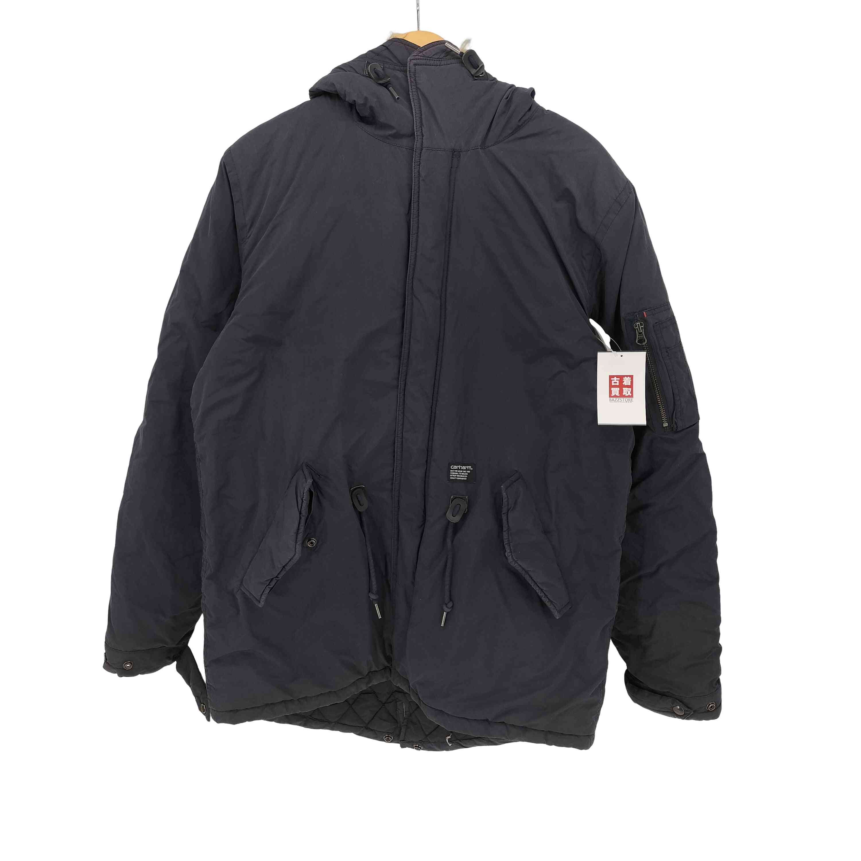 【中古】カーハートワークインプログレス Carhartt WIP MARSHALL PARKA フ―ド ファー マーシャル パーカ ユニセックス メンズ import:L
