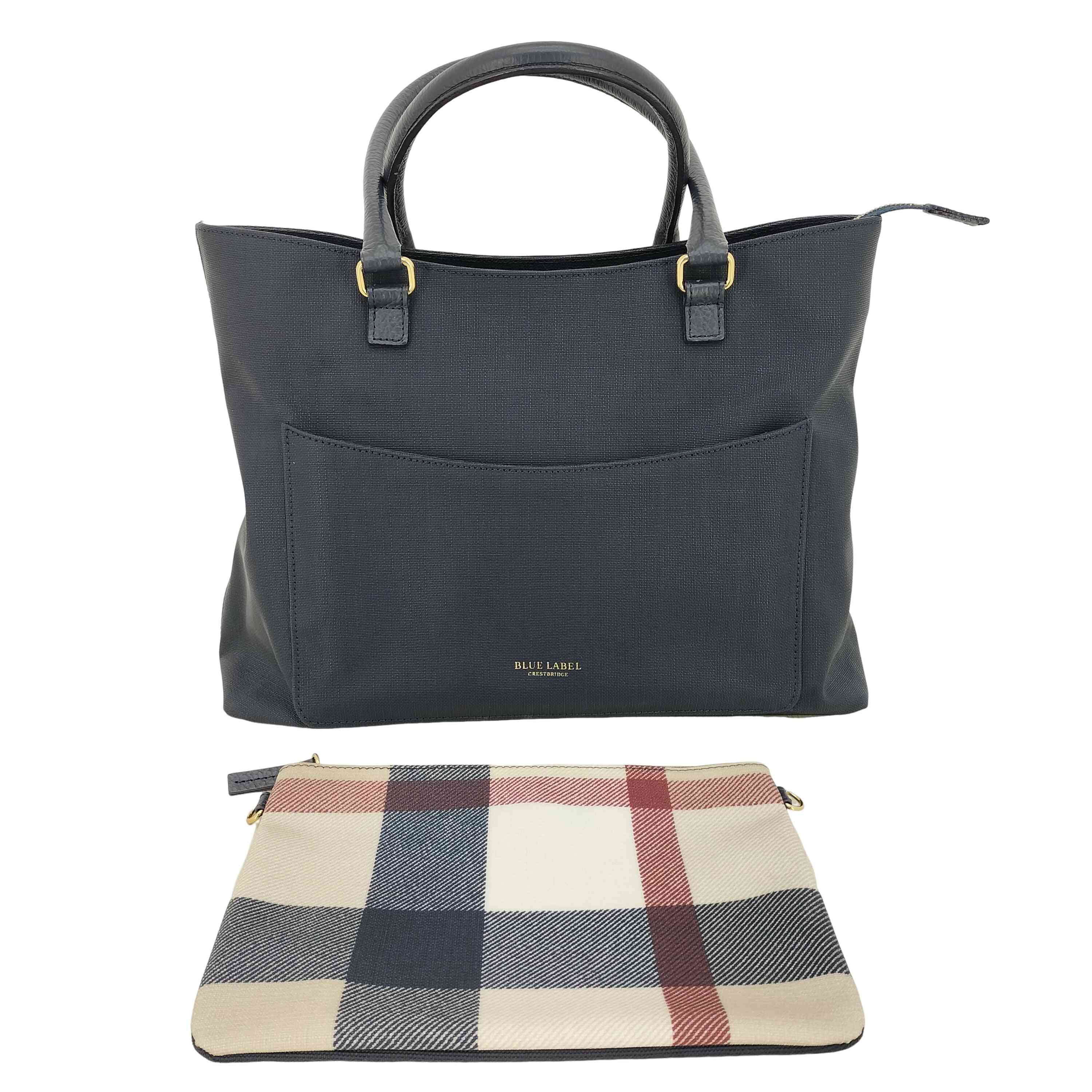 値下げ！オススメ！美品！BLUELABELCRESTBRIDGEトートバック✨ サイドポケットトート（バッグ）｜BLUE LABEL CRESTBRIDGE