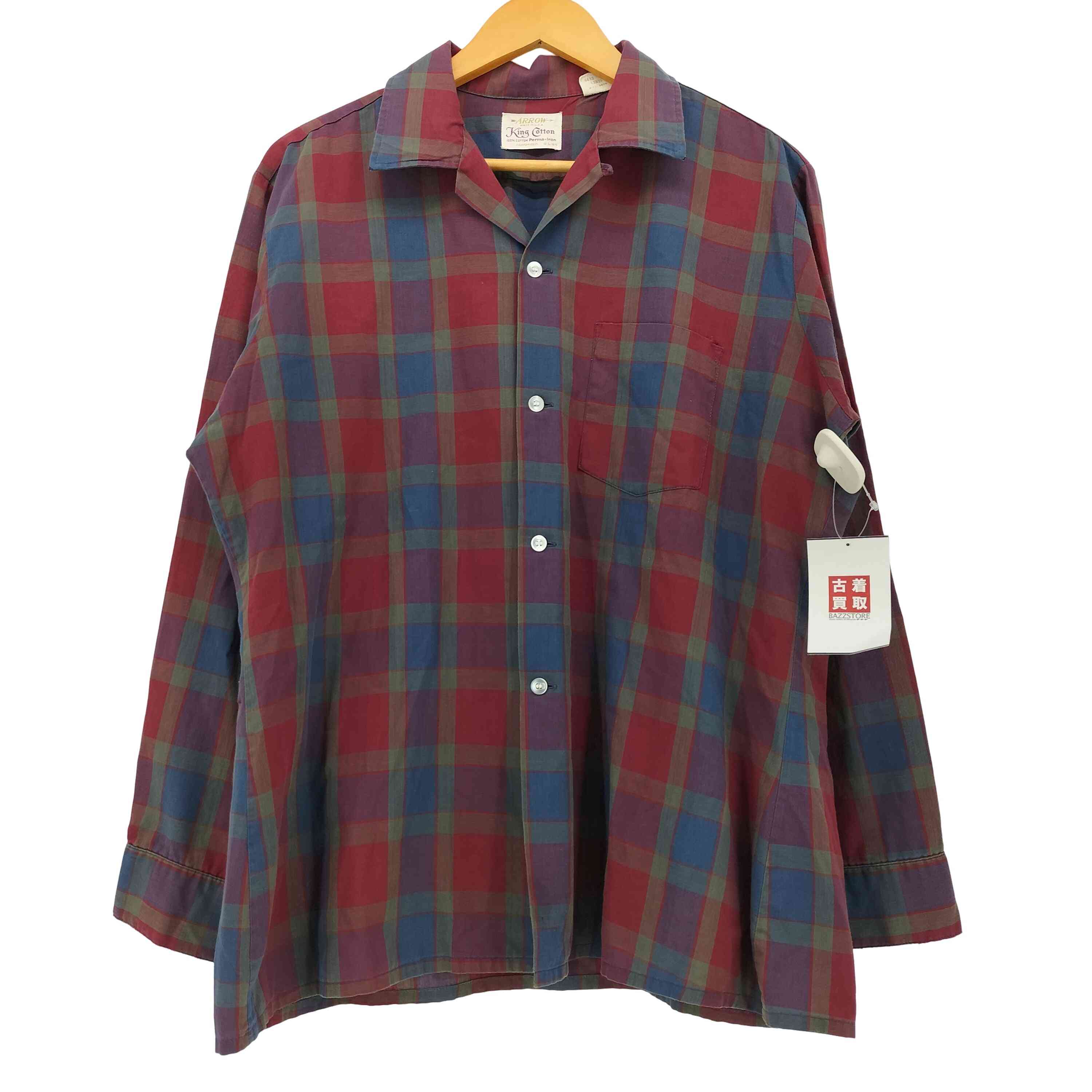 トップス A.R.P. Ombre Check Loop Collar Shirt 1133584153493-1.jpg