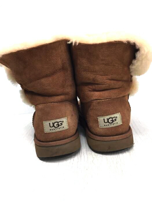 楽天市場 Ugg アグ ムートンブーツ レディース 茶系 Jpn 23 日本サイズ 23cm 相当 Bailey Button Boots 中古 ブランド古着バズストアbazzstore 1212 Bazzstore ブランド古着バズストア