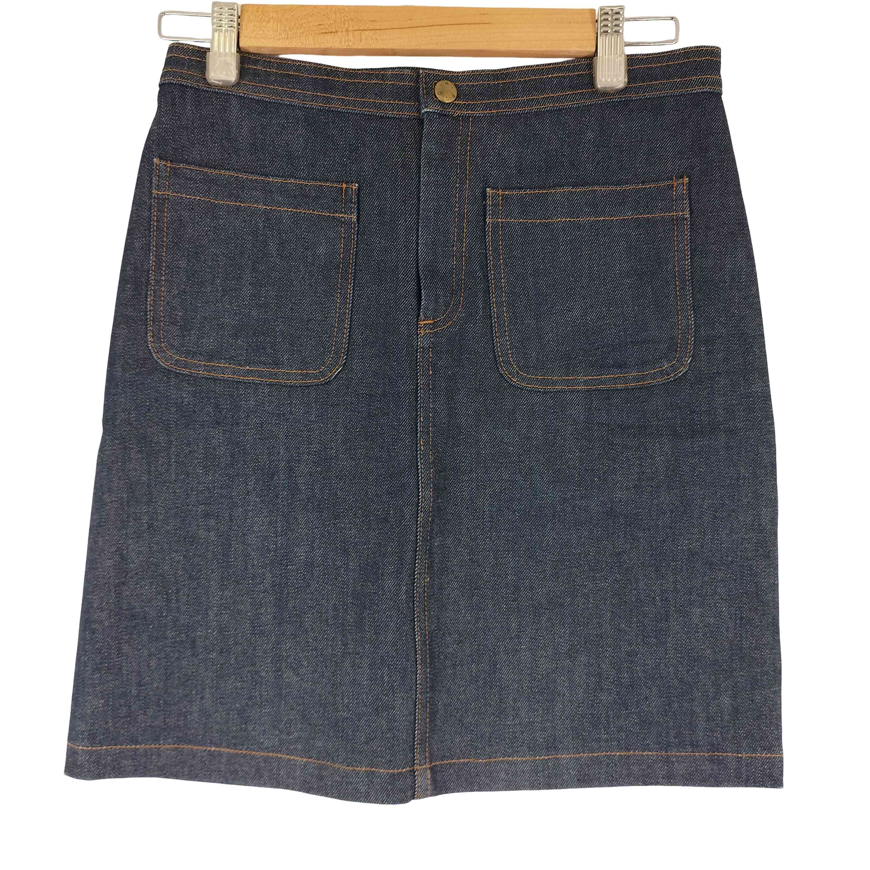 楽天市場】APC A.P.C. アーペーセー デニムスカート mini jupe CODBS