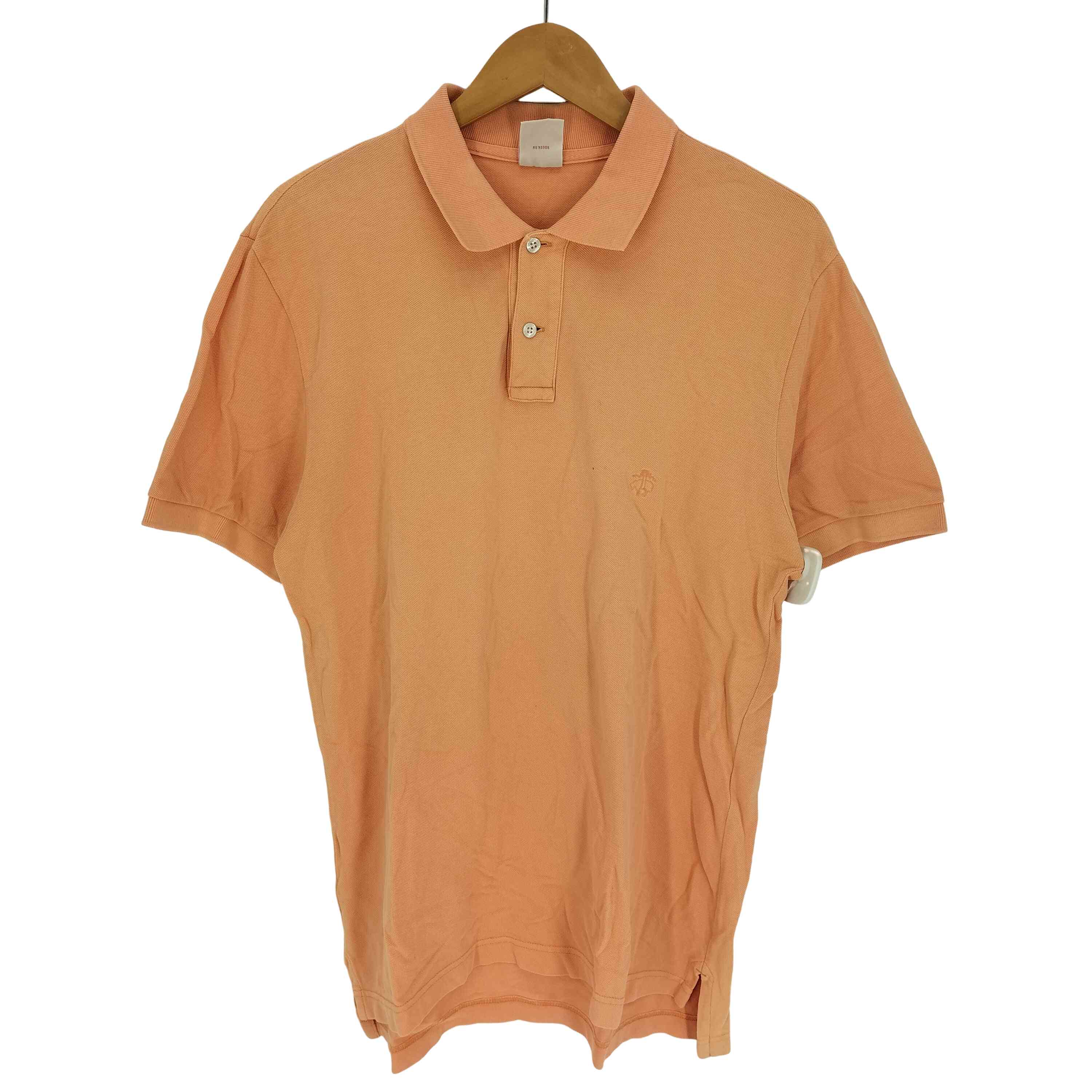 brooks brothers 半袖ポロシャツM スーピマコットンストレッチ ピケ GFロゴ ポロシャツ Original