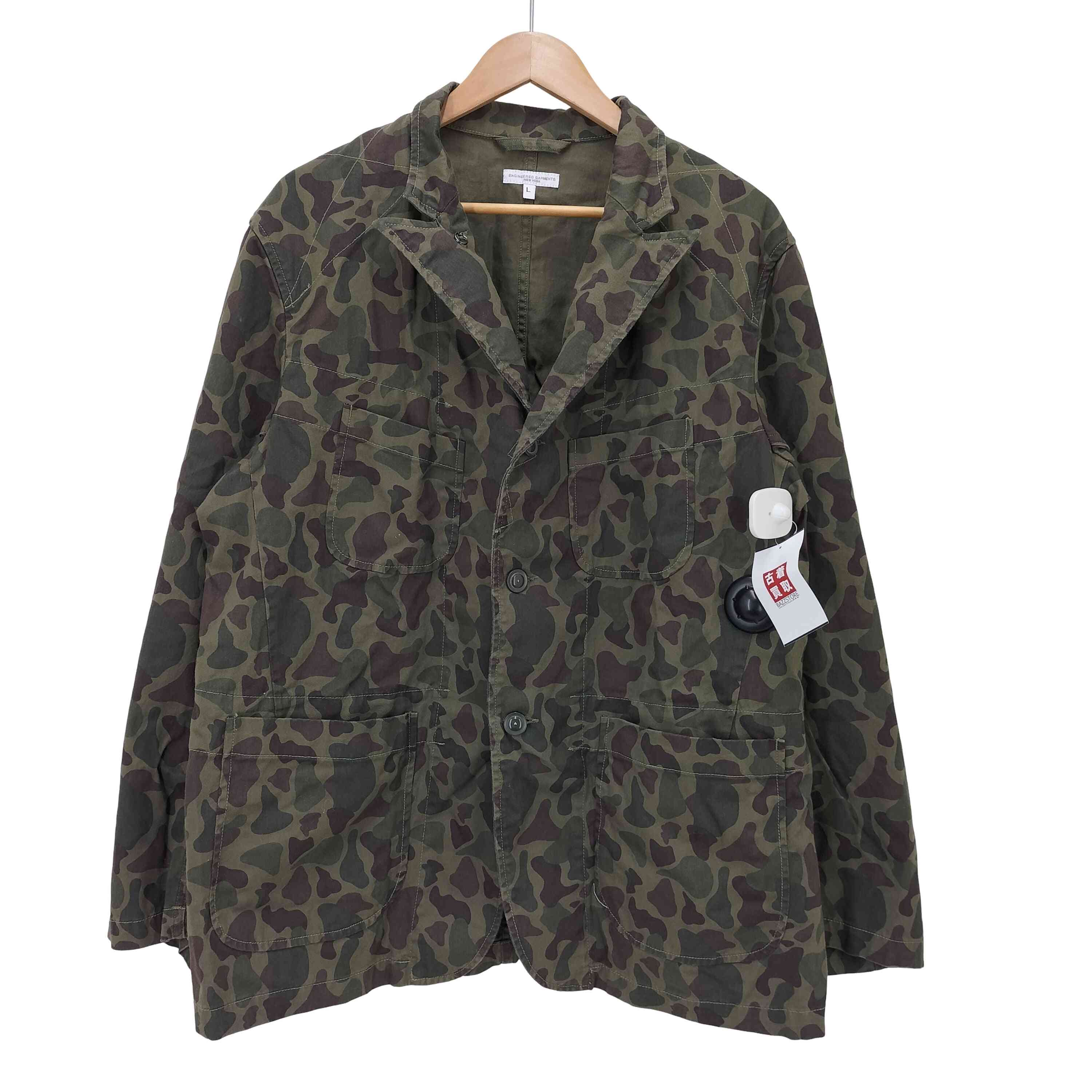 【中古】エンジニアードガーメンツ Engineered Garments 23SS BEDFORD JACKET 6.5薬局衡オンス FLAT TWILL 臥榻ジェラルド・r・フォード 上衣 メンズ JPN：L