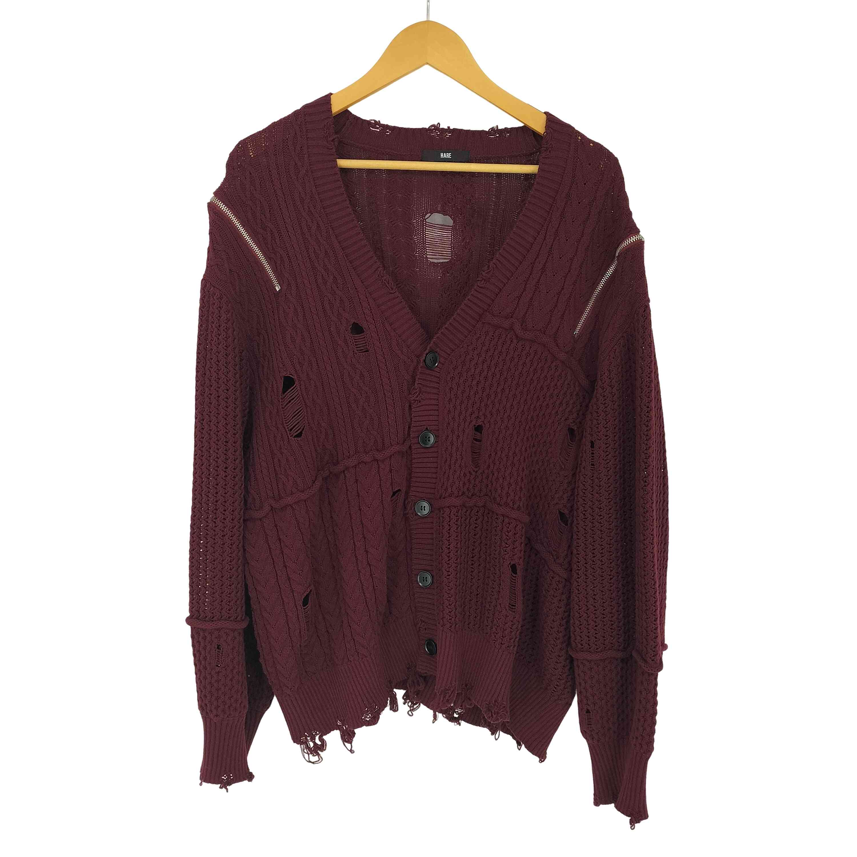 【中古】ハレ HARE 25AW BIG不都合ZIPジレー メンズ FREE