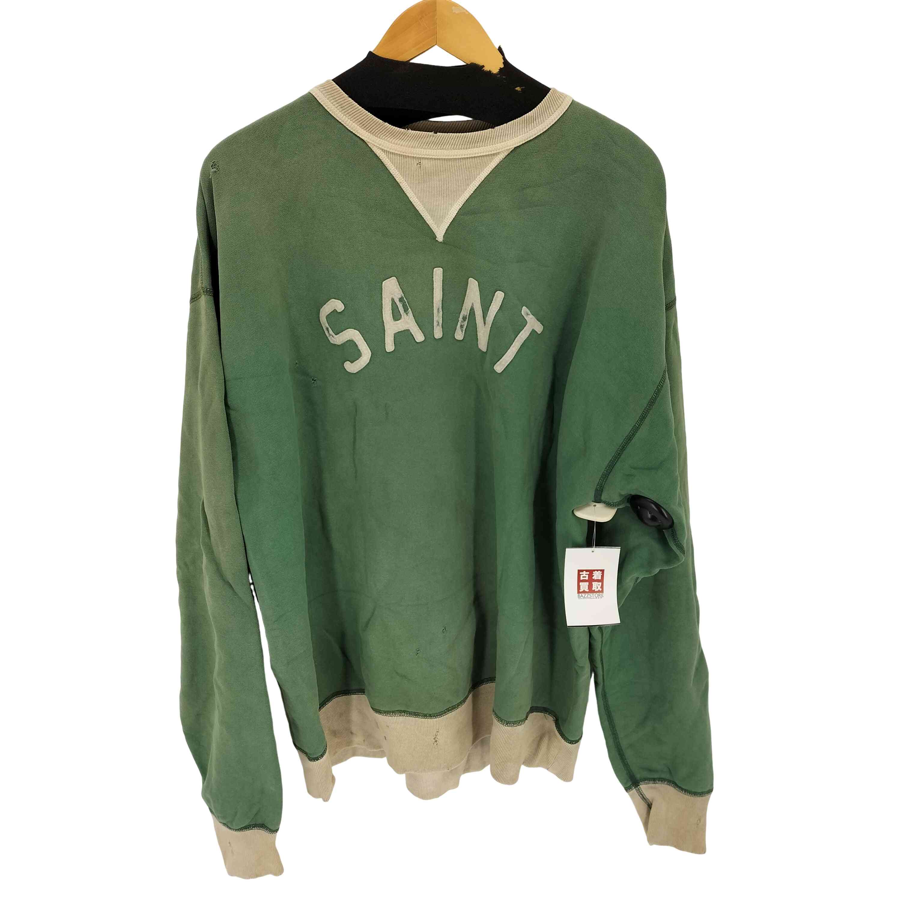 【中古】セントマイケル SAINT MICHAEL SWEAT SHIRT FELT メンズ JPN：XL