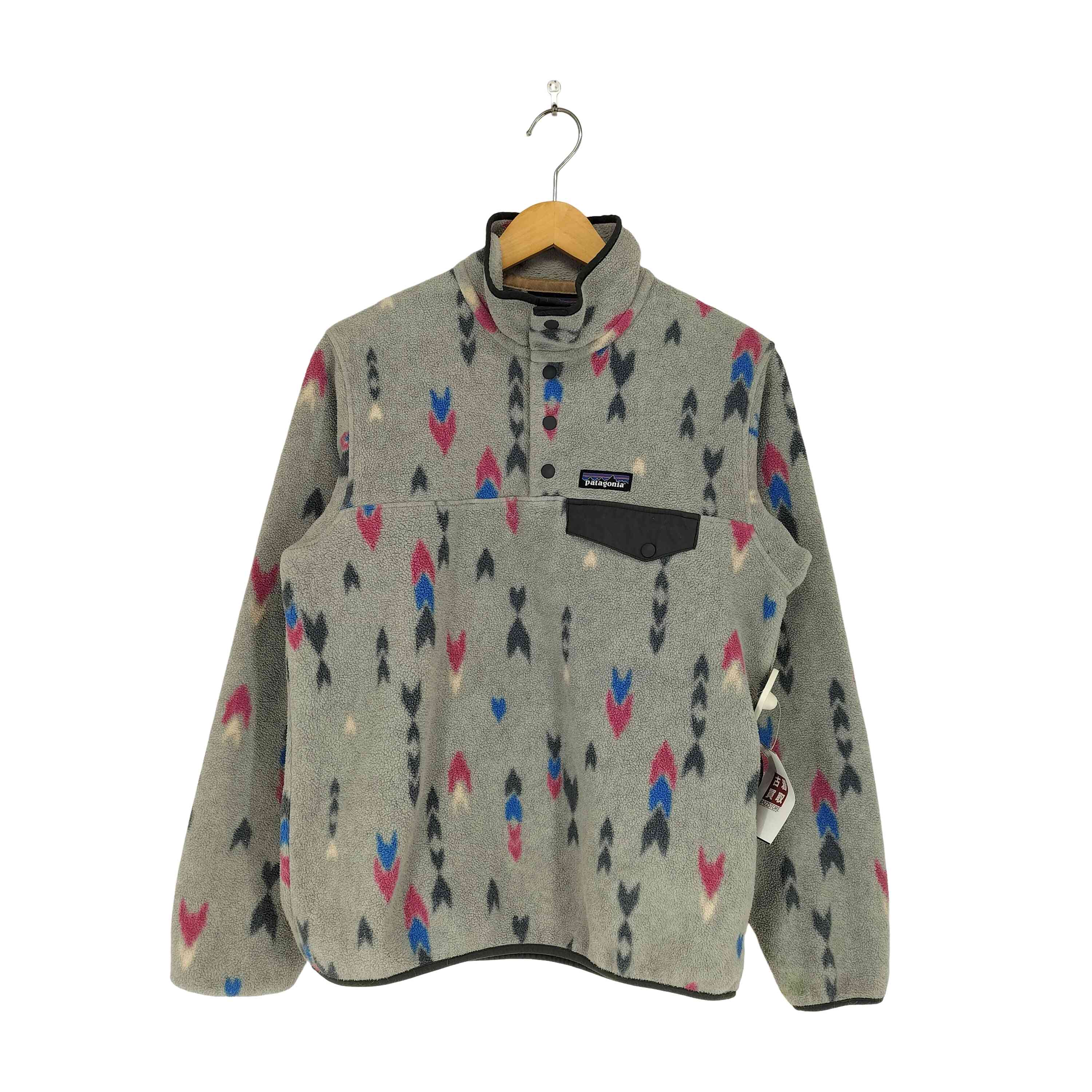 【中古】パタゴニア patagonia synchilla シンチラ 隙間T レディース import：S
