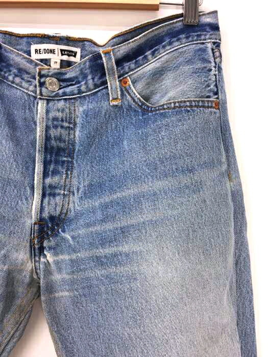 楽天市場 Re Done Levi S リダンリーバイス デニムパンツ メンズ 17年新作 青系 27inch 68 Usa製 Reconstructed カットオフ ユニセックス 中古 ブランド古着バズストアbazzstore 3006 Bazzstore ブランド古着バズストア