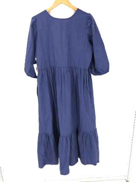 楽天市場 Retro Girl レトロガール ワンピース レディース 青系 Free Free 裾ティアードガウンワンピ 中古 ブランド古着バズストアbazzstore 1301 Bazzstore ブランド古着バズストア