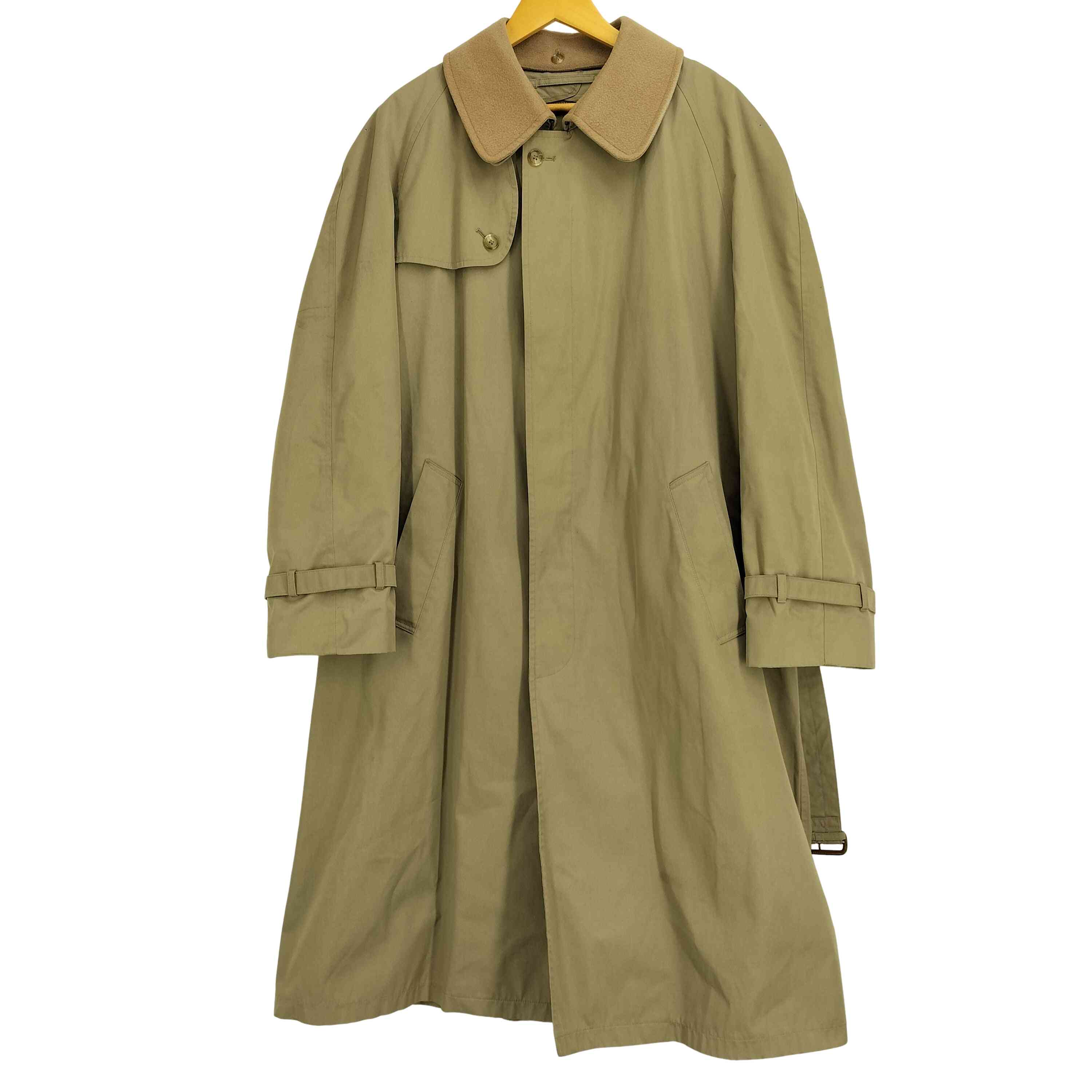 ブルックスブラザーズ　ステンカラーコート　カーキ　ベージュ　サイズXS 中古・古着通販】BROOKS BROTHERS (ブルックスブラザーズ) ステン