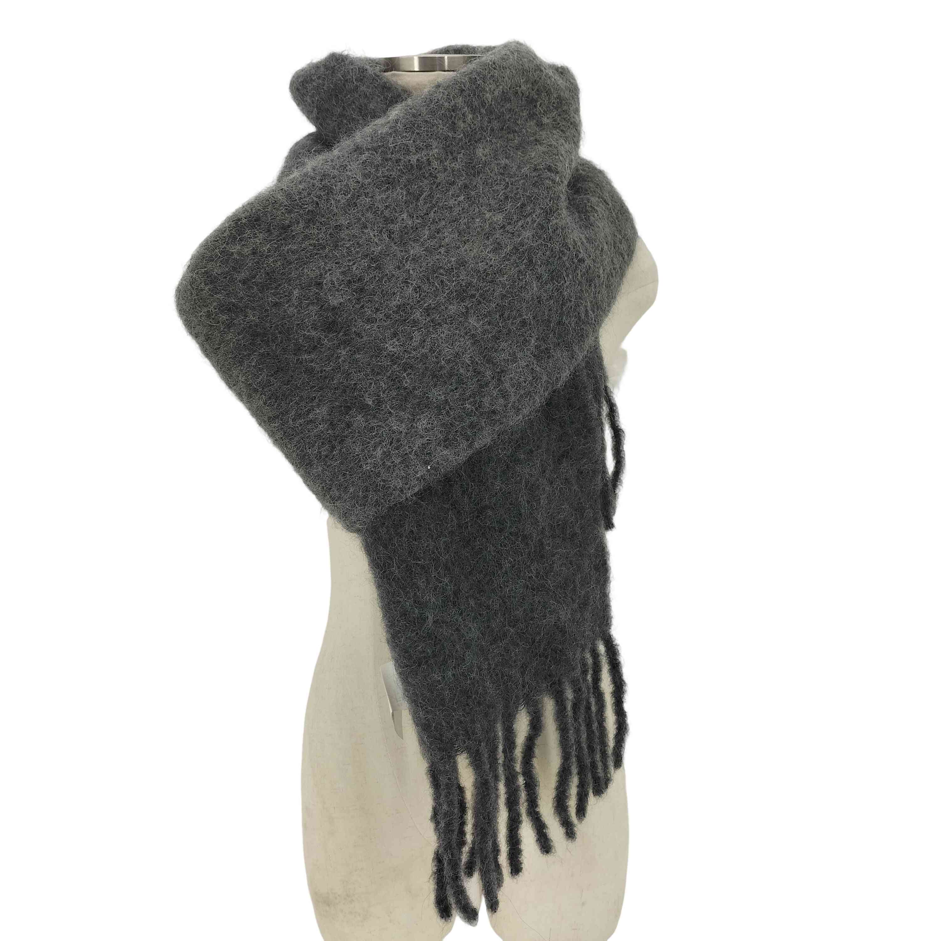 【中古】アクネストゥディオズ ACNE STUDIOS Wool Fringed Scarf ツートーン ウール スカーフ メンズ 表記無 15,249円