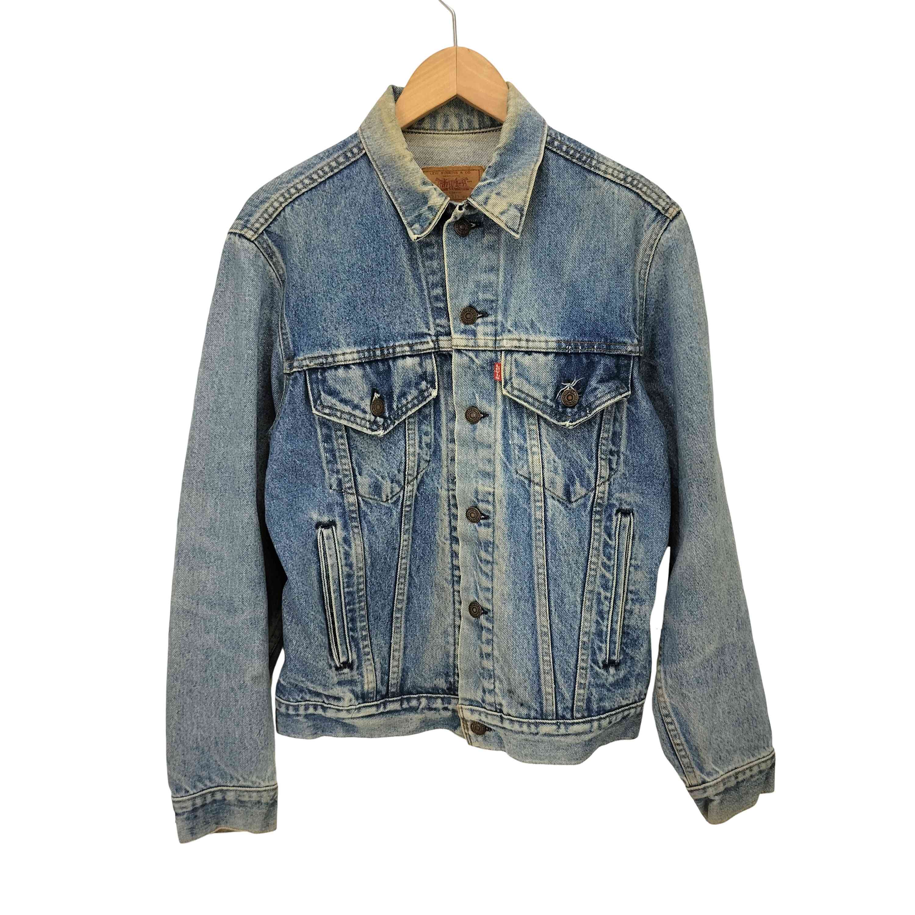 ジャケット・アウター 70's ~ Levi's 70505 Small-e USA製 70s Levi's 70505-0217 Denim Jacket 濃紺 42 Levis