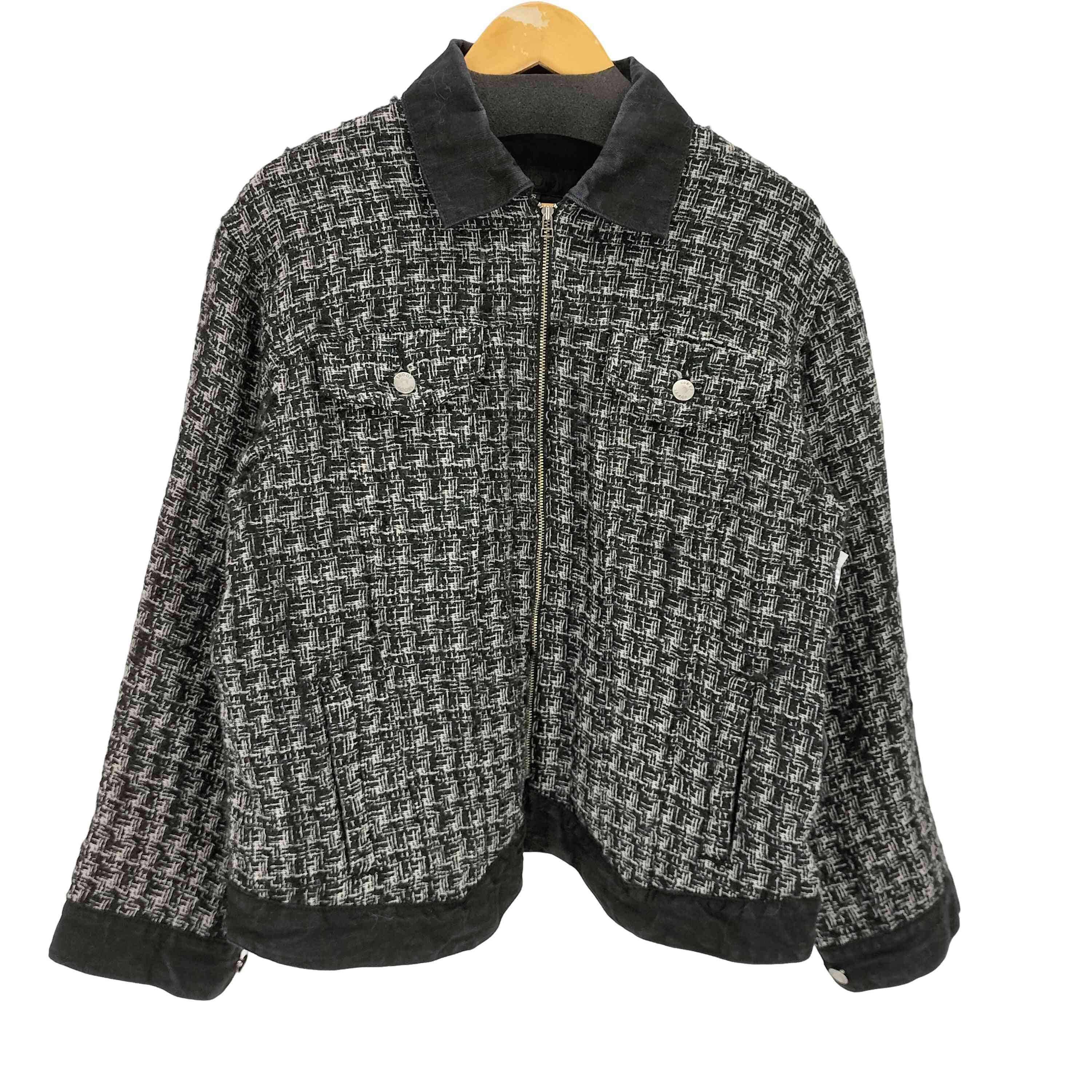 【中古】シュープ Shoop 22AW CHALCY TWEED JACKET メンズ JPN：S