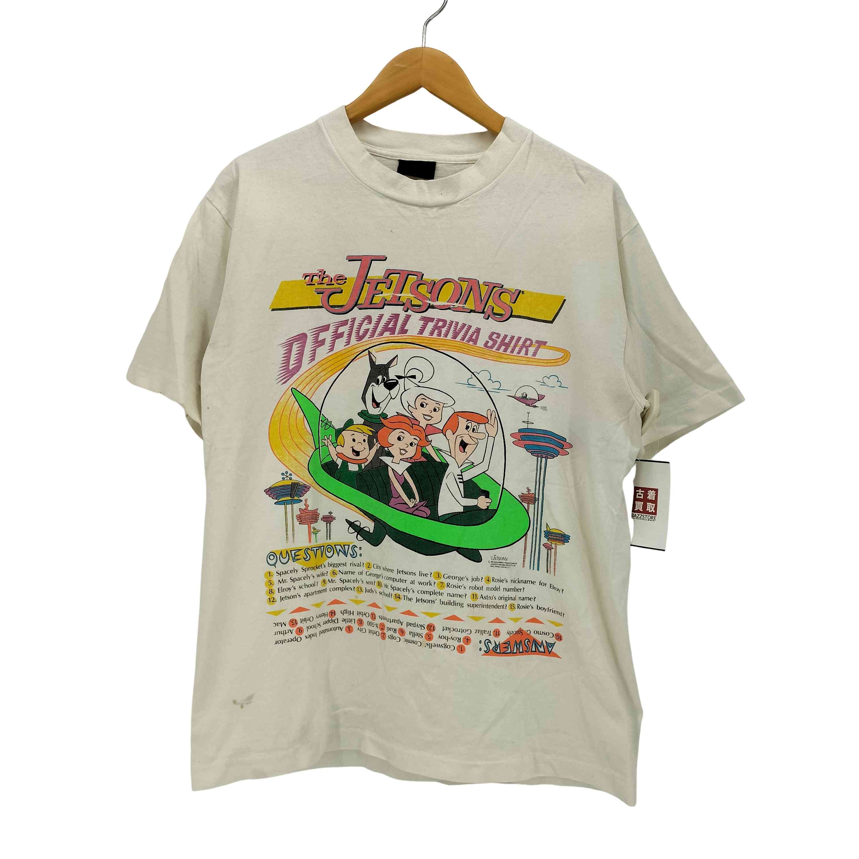 【中古】チェンジズ CHANGES 90S なぞかけ キャラクター グラフィック プリント S/S Tシャツ メンズ 表記無