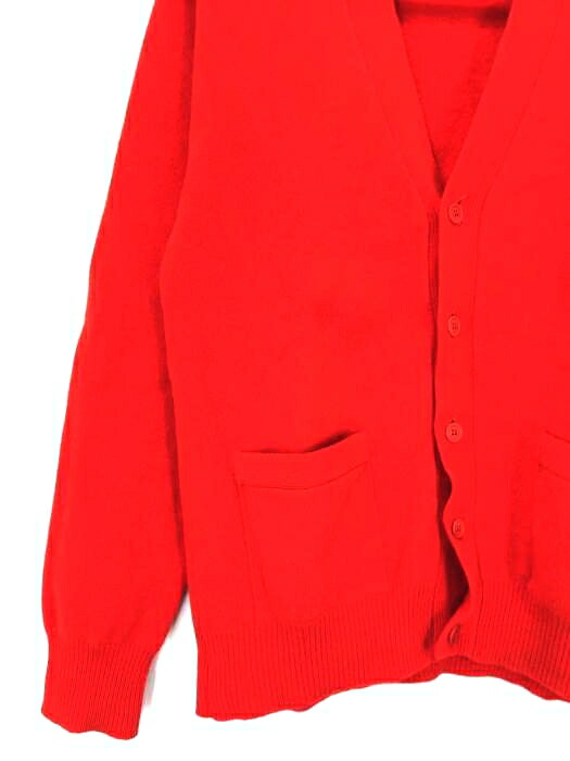 A P C アーペーセー カーディガン メンズ 赤系 1 Vintage ウールカーディガン 中古 ブランド古着バズストアbazzstore Liceochiloe Cl A P C アーペーセー カーディガン メンズ 赤系 1 Vintage ウールカーディガン 中古 ブランド古着バズストアbazzstore Liceochiloe Cl