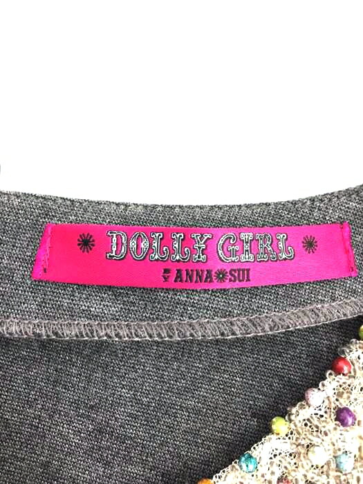 楽天市場 Dolly Girl By Anna Sui ドーリーガールバイアナスイ ワンピース レディース グレー系 2 ビジュー装飾 ワンピース 中古 ブランド古着バズストアbazzstore Bazzstore ブランド古着バズストア