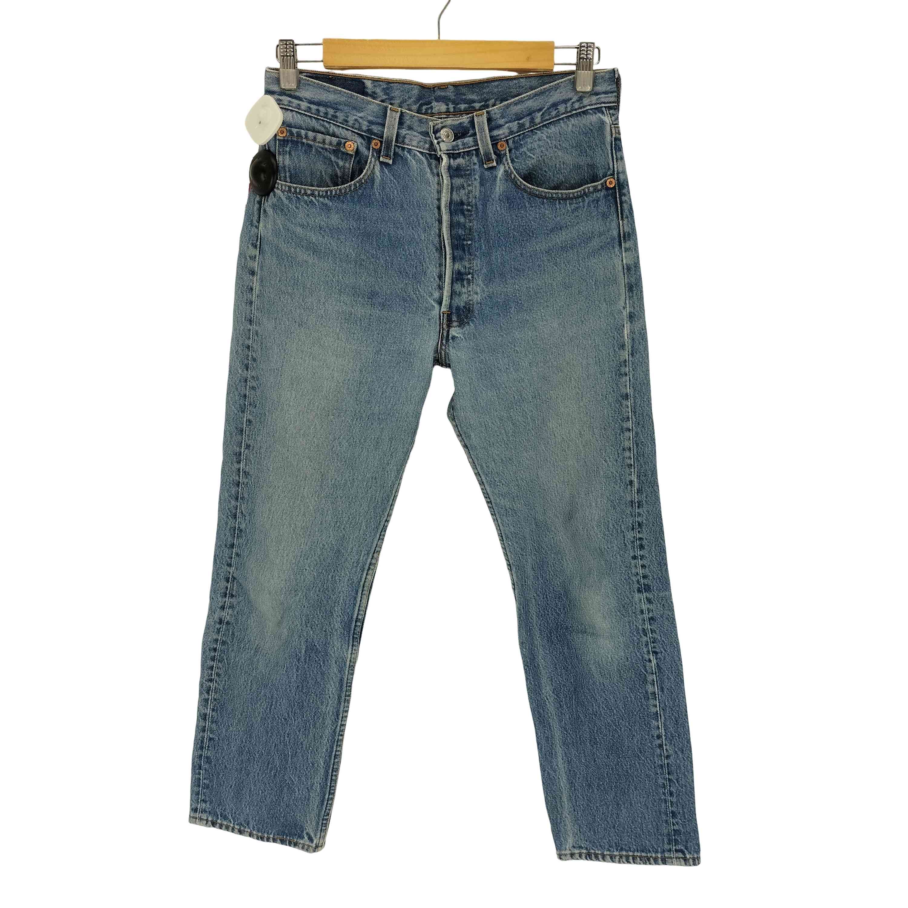 【中古】リーヴァイズジーンズ Levis 90-00S USA製 名取り草裏552目じるし 501XX 刷り直す 名取り草飛球 ジーンズズボン下 メンズ  W32 L30