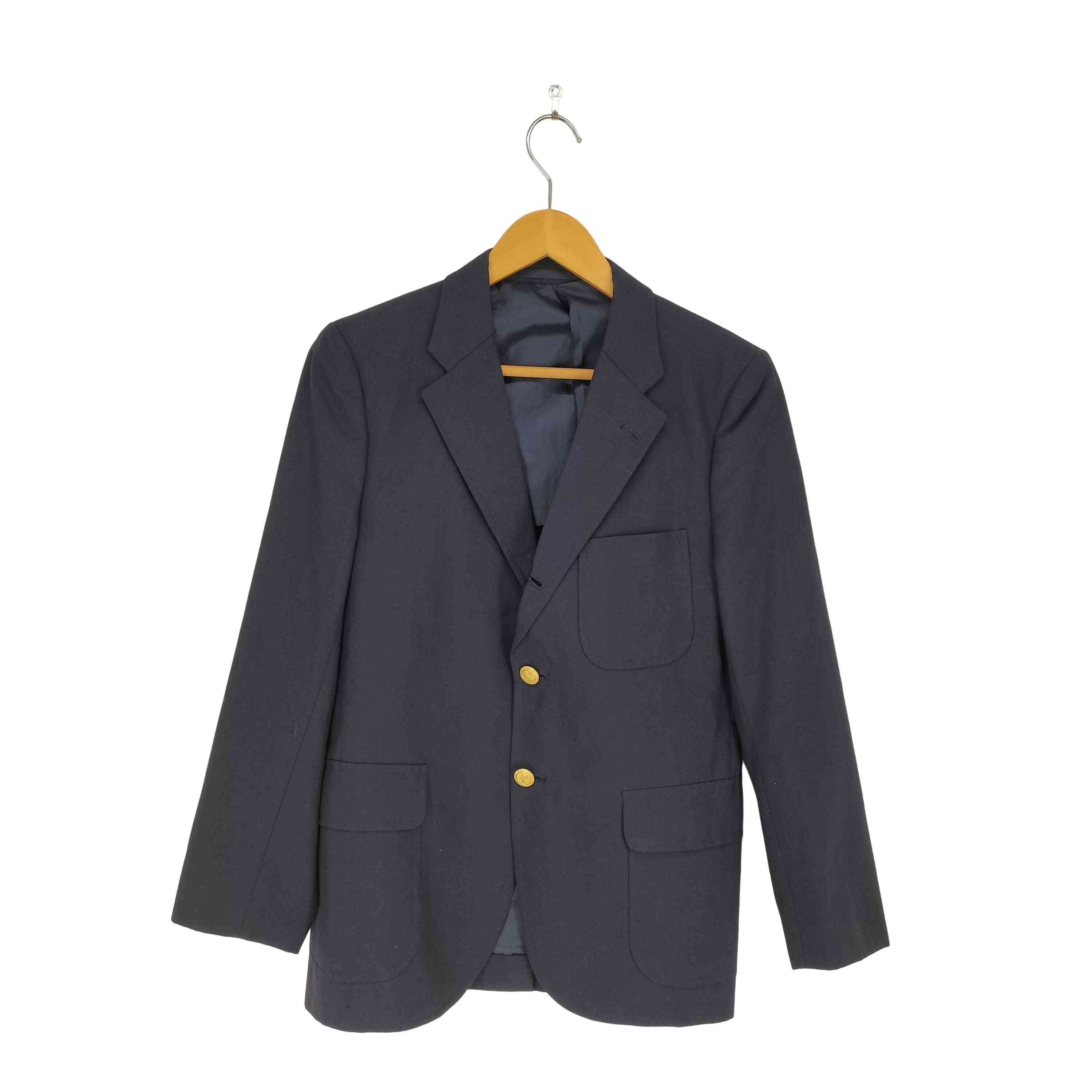 楽天市場】BEAMS PLUS 紺ブレ 金ボタン 3ボタン サイズ34 ウール