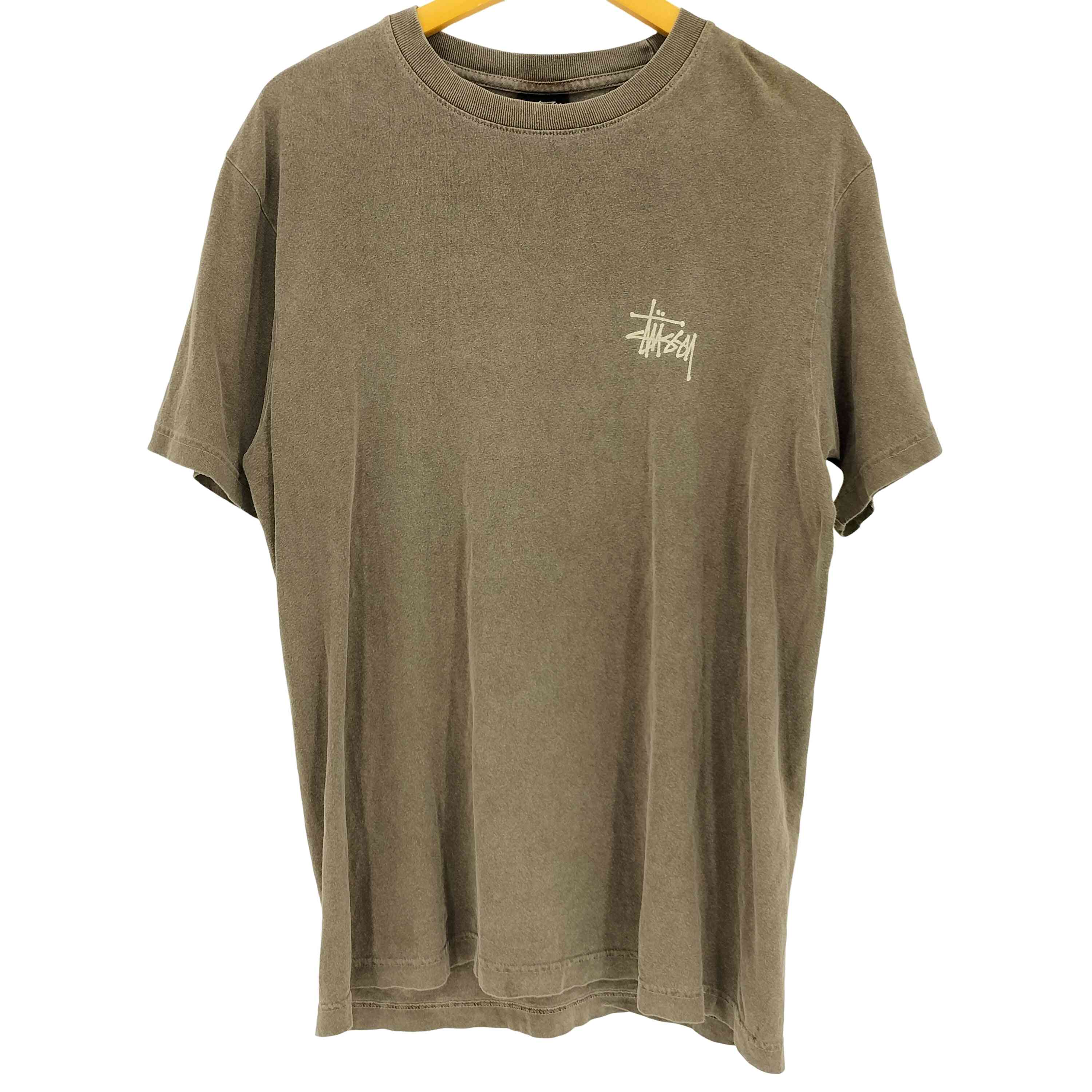 【中古】ステューシー Stussy USA製 両面 ショーンロゴ 半袖ティーシャツ メンズ import：M