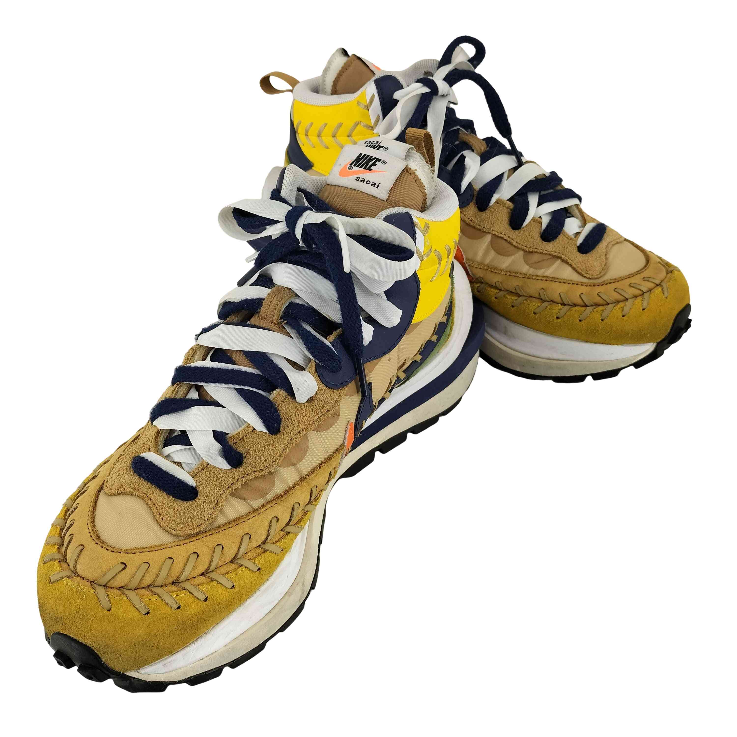 【中古】ナイキ NIKE VaporWaffle Sesame/Multi Color メンズ JPN：26.5