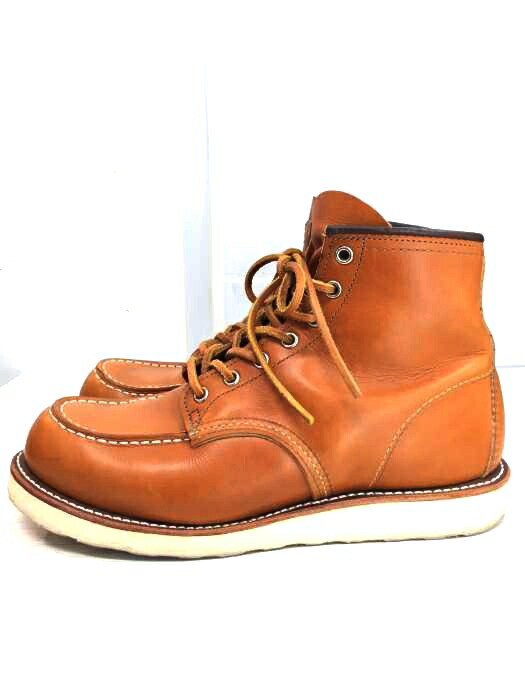 楽天市場 Red Wing レッドウィング ワークブーツ メンズ 茶系 白系 Us 8e 日本サイズ 26cm 相当 9875 犬タグ復刻 Gold Russet アイリッシュセッター ワークブーツ 中古 ブランド古着バズストアbazzstore 2710 Bazzstore ブランド古着バズストア