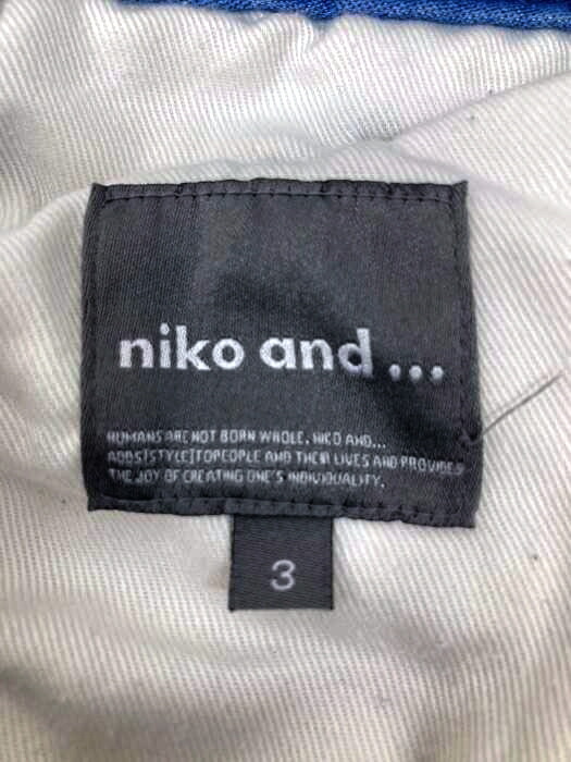 楽天市場 Niko And ニコアンド デニムパンツ レディース 青系 Jpn 3 日本サイズ 67 70 L Xl 相当 タック入りテーパードデニム 中古 ブランド古着バズストアbazzstore 1710 Bazzstore ブランド古着バズストア