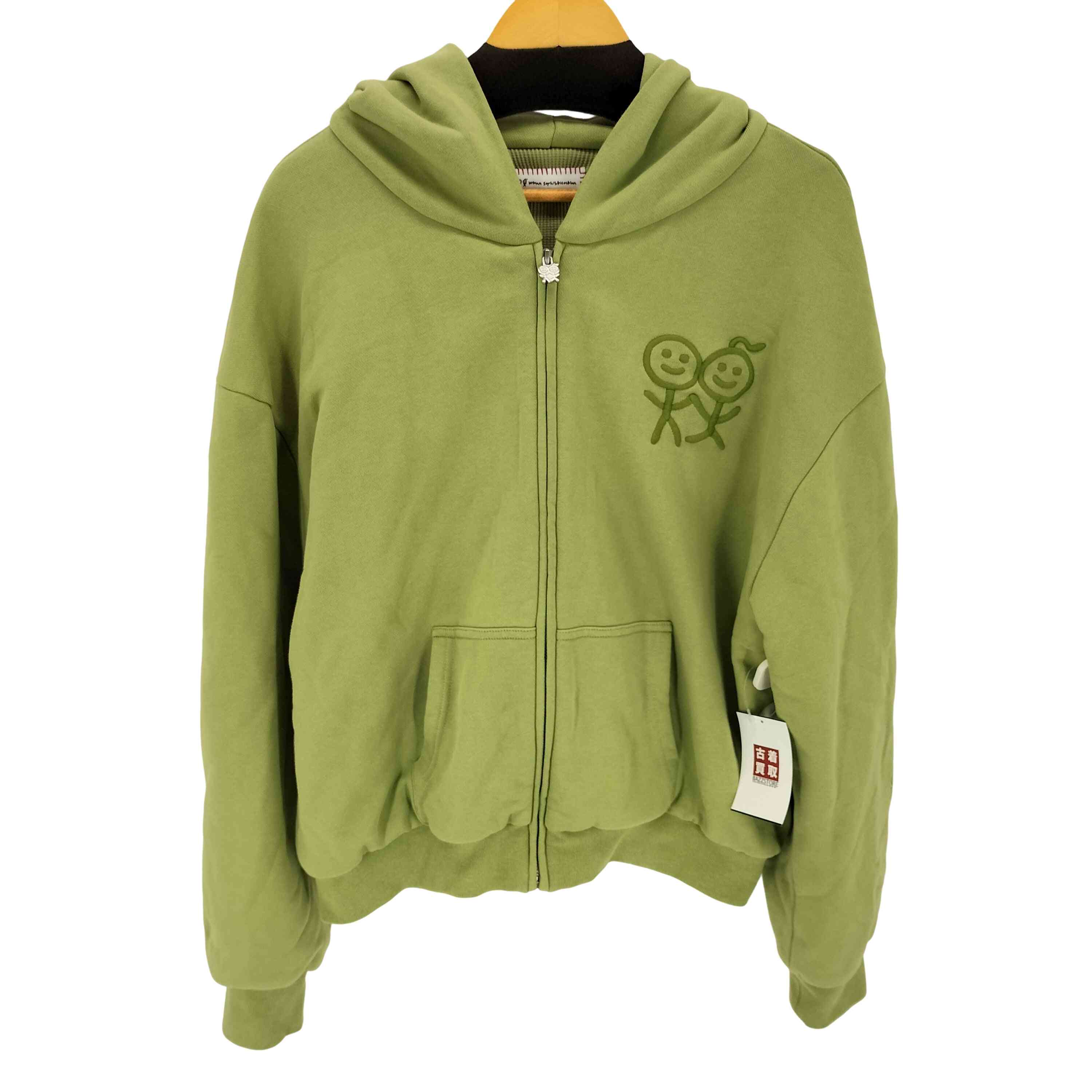 【中古】ユーズドフルギ USED古着 {{urban sophistication}}Stolen Zip Hoodie レディース S｜BAZZSTORE ブランド古着バズストア