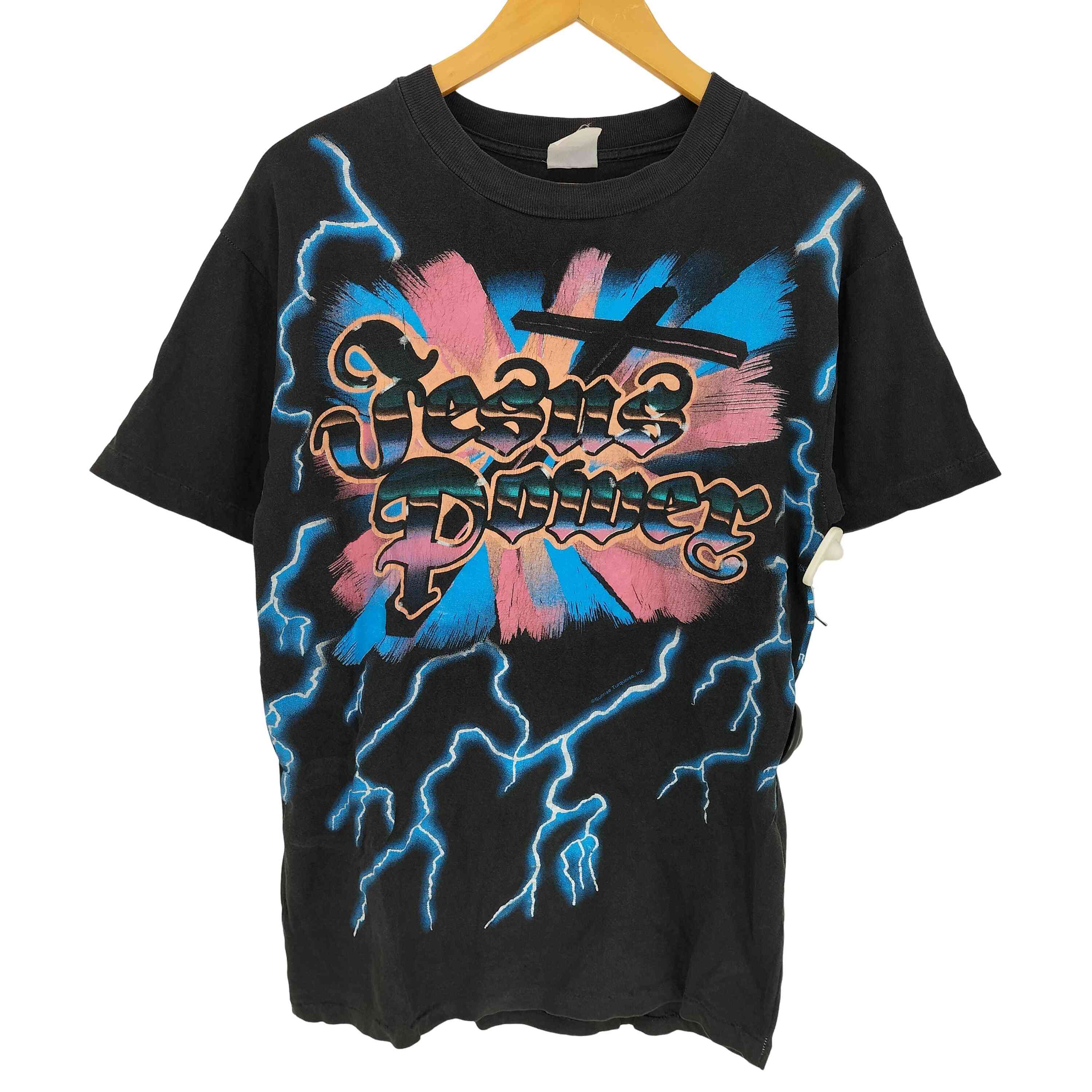 90s CHEVROLET Tシャツ ブラック L サンダープリント シングル 90s CHEVROLET Tシャツ ブラック L サンダープリント シングル