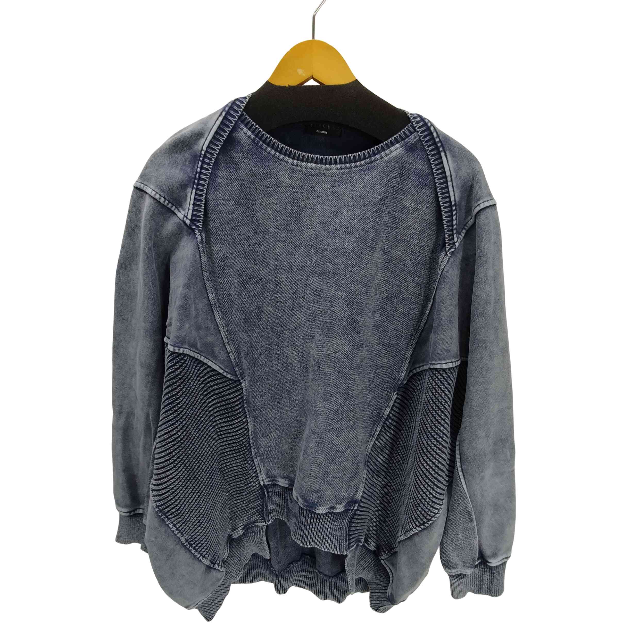 【中古】オズモーシス OSMOSIS 26SS 裏毛切替 プルオーバー レディース ONE SIZE |BAZZSTORE ブランド古着バズストア