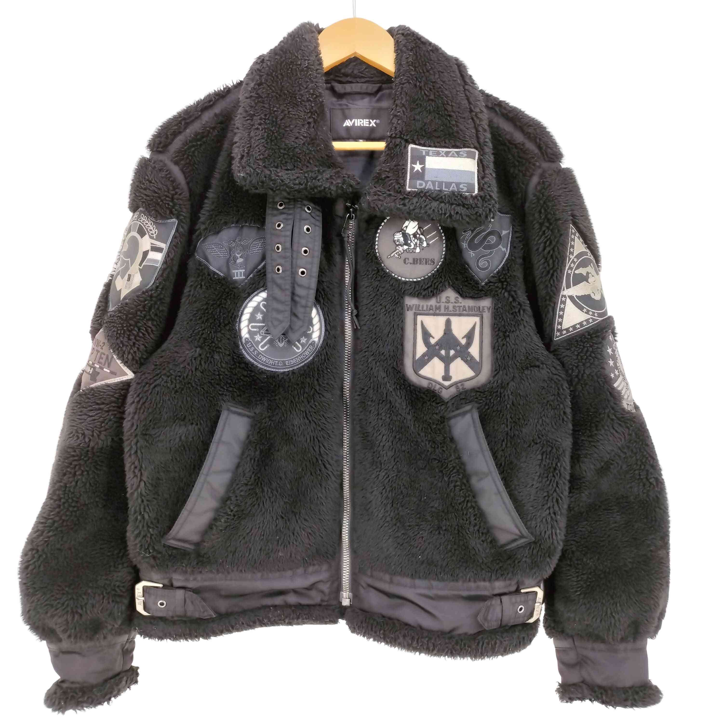 【中古】アヴィレックス AVIREX レトロボア B-3上衣 メンズ import：M