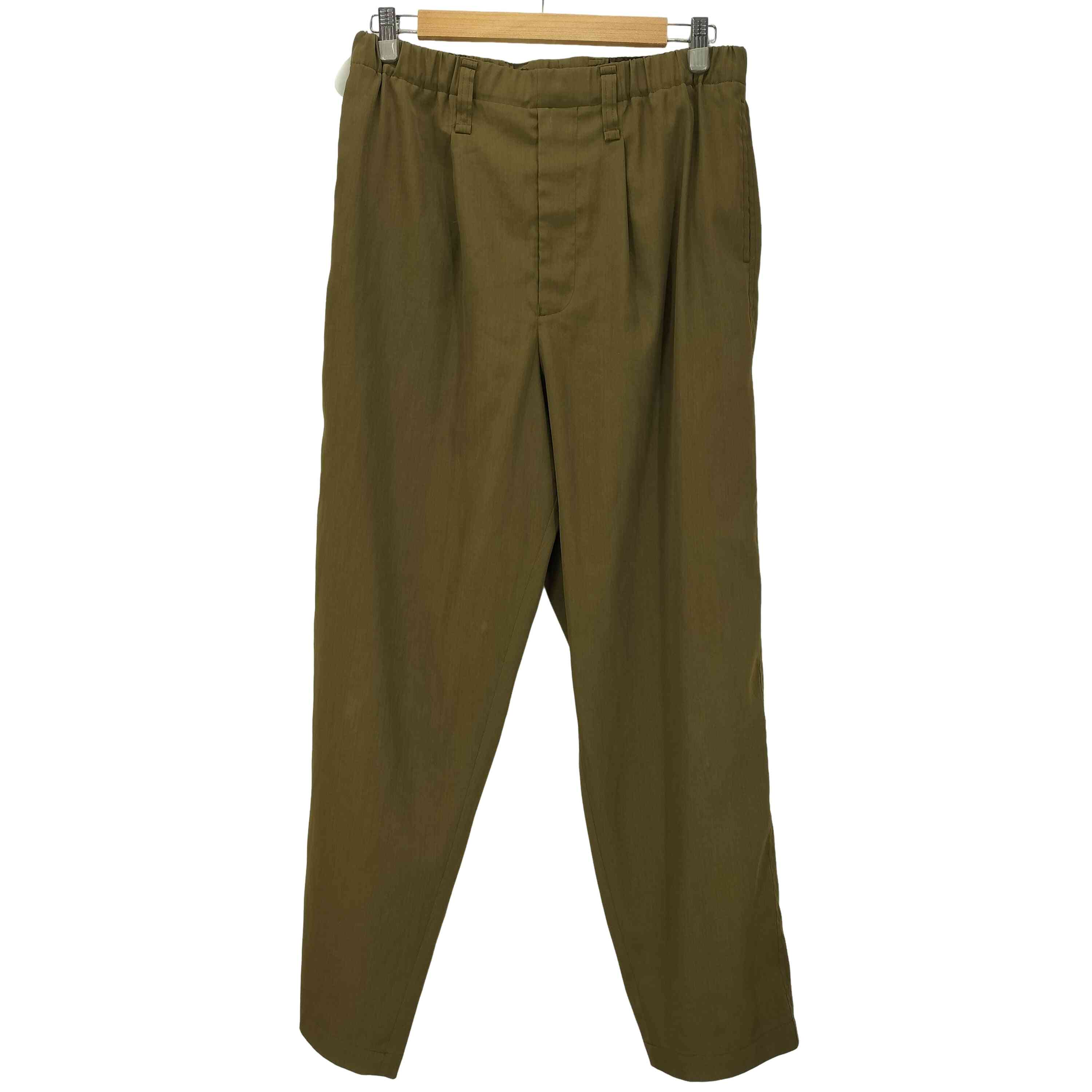 【中古】アイムイッセイミヤケ im ISSEY MIYAKE MEN 22SS 1タック ポリ 御召しもの スラックス ズボン下 メンズ JPN：2