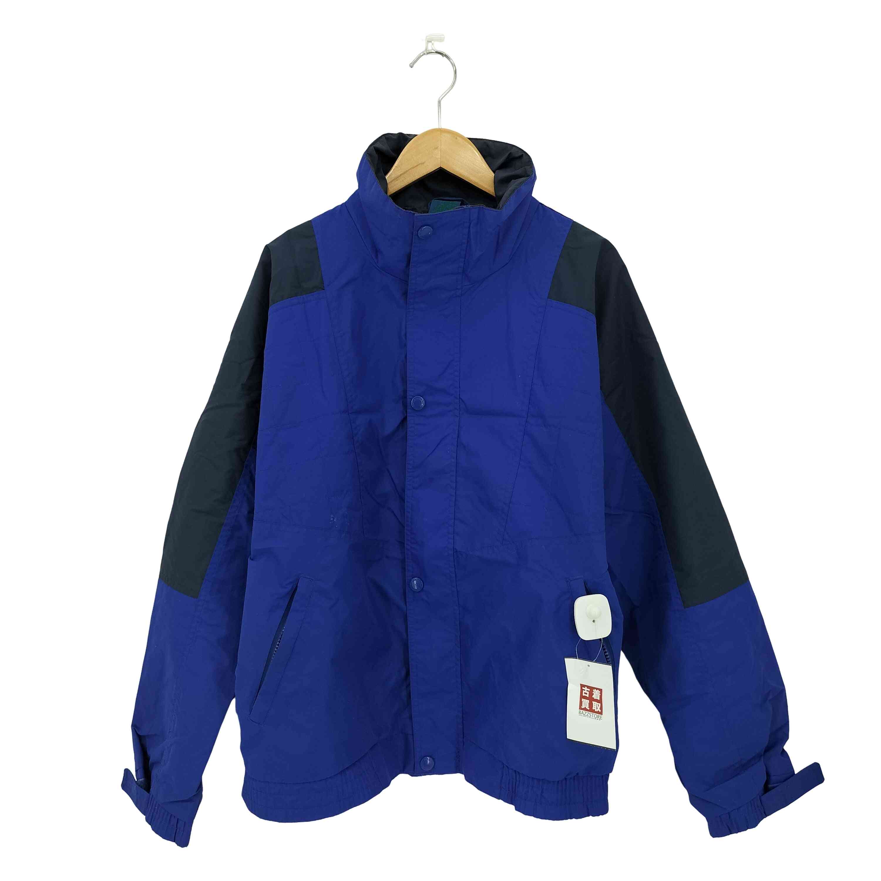【中古】セントジョンズベイ STJOHNS BAY 90s スタンドカラー ナイロンジャケット メンズ M