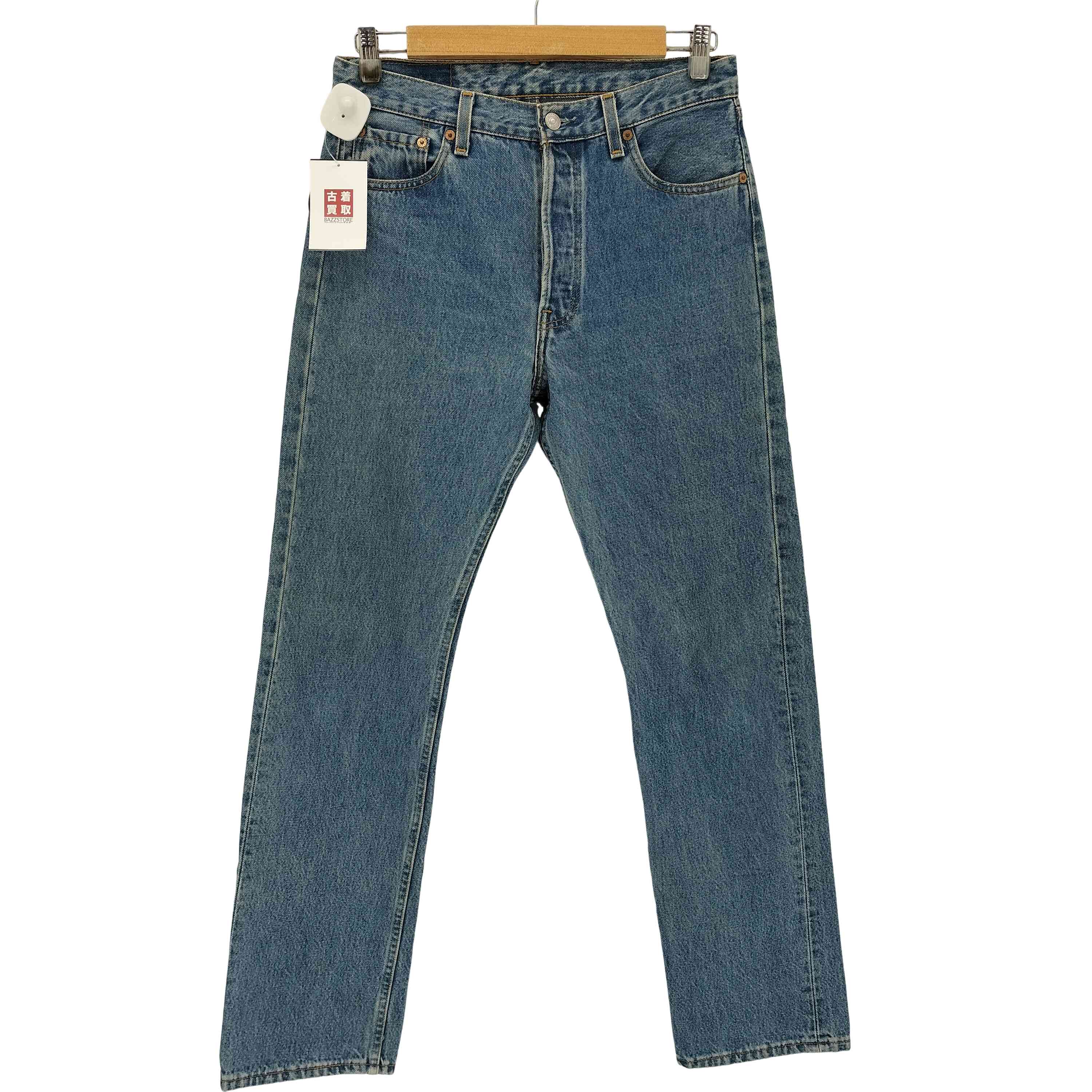 【中古】リーバイス Levis 90s USA製 501 ボタン裏544 スモールE ボタンフライデニムパンツ メンズ 30/32｜BAZZSTORE ブランド古着バズストア