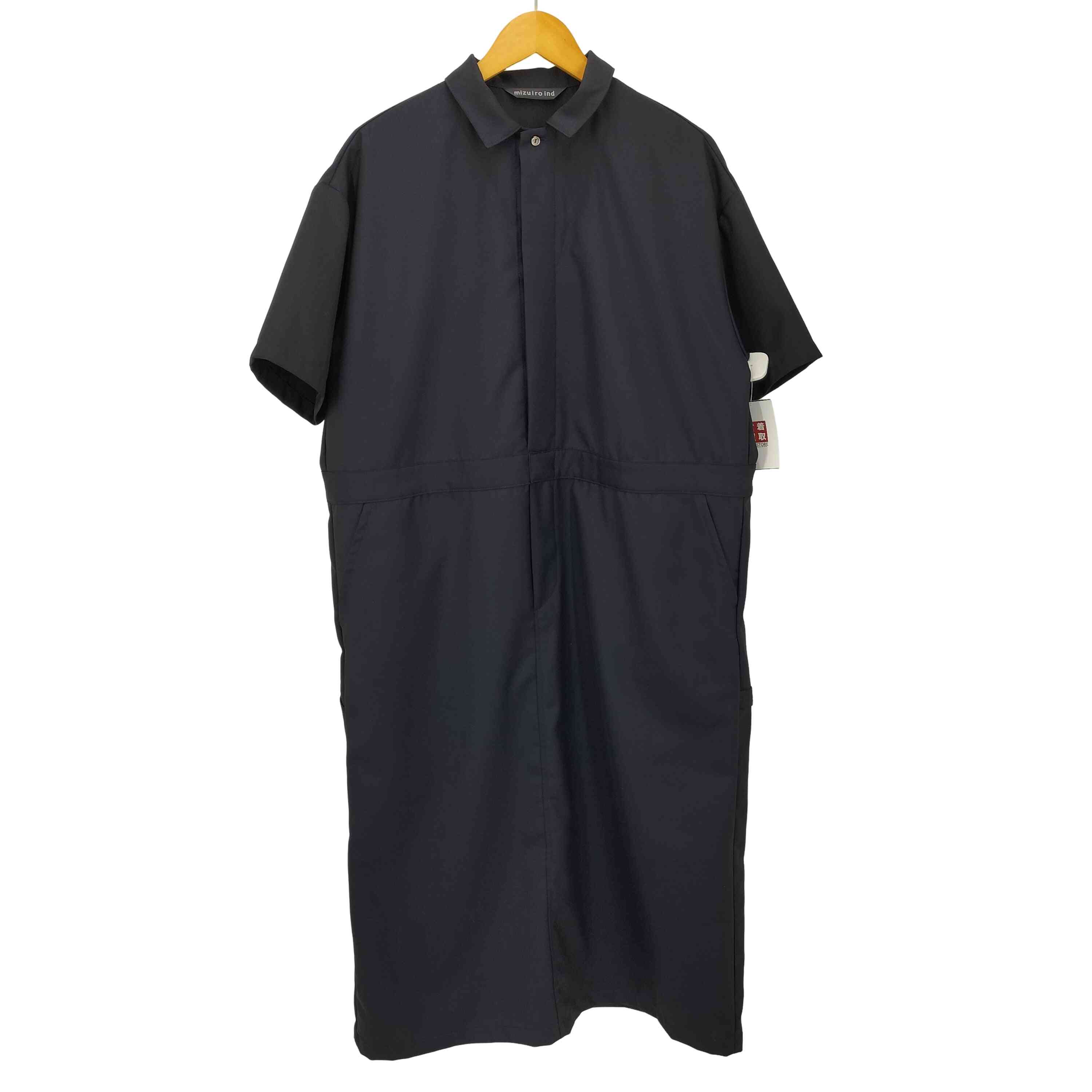 【中古】ミズイロインド mizuiro ind 26SS ペインターライクワンピース レディース FREE ｜BAZZSTORE ブランド古着バズストア