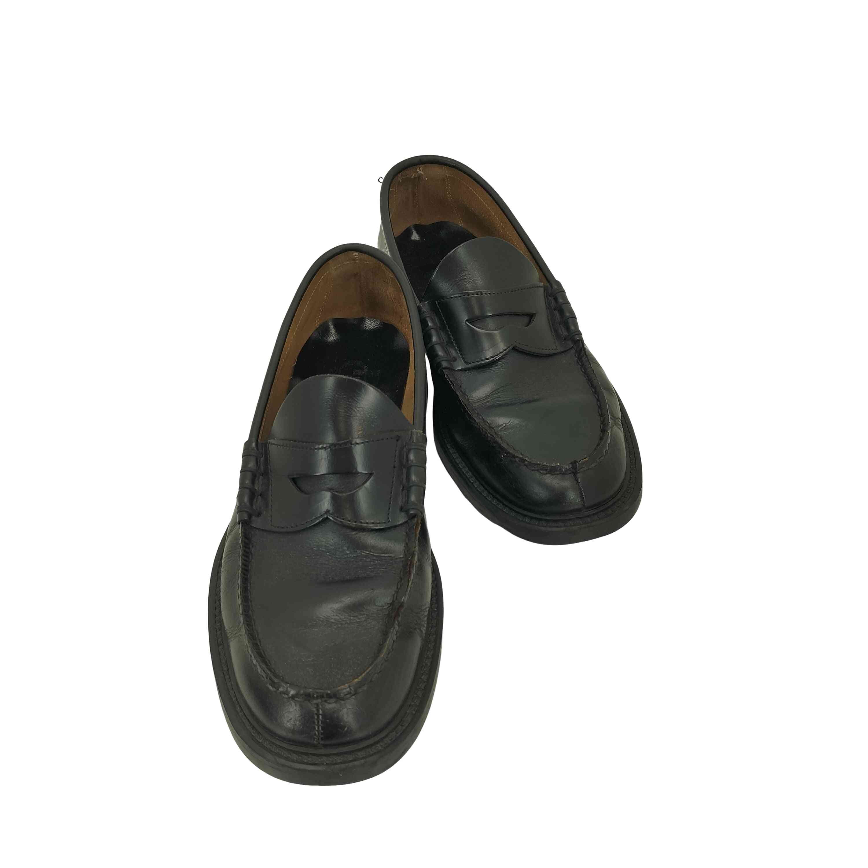 楽天市場】【中古】REGAL リーガル コインローファー レザー