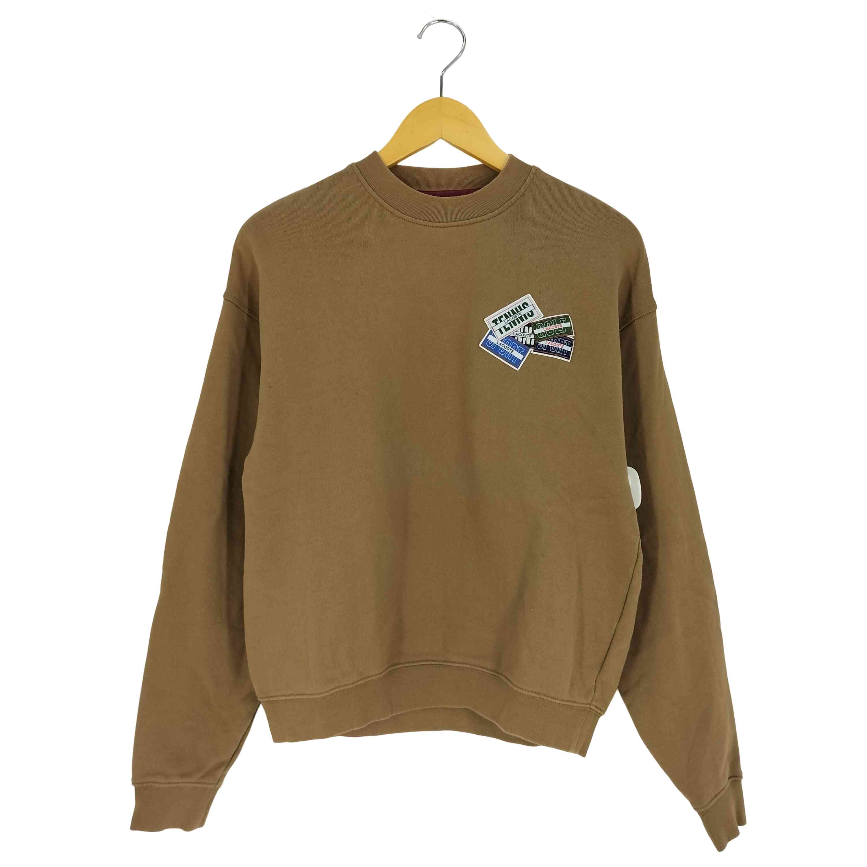 Lacosteラコステモックネック長袖グレートレーナー中古品used 楽天市場】ラコステ トレーナー 古着（メンズファッション）の通販