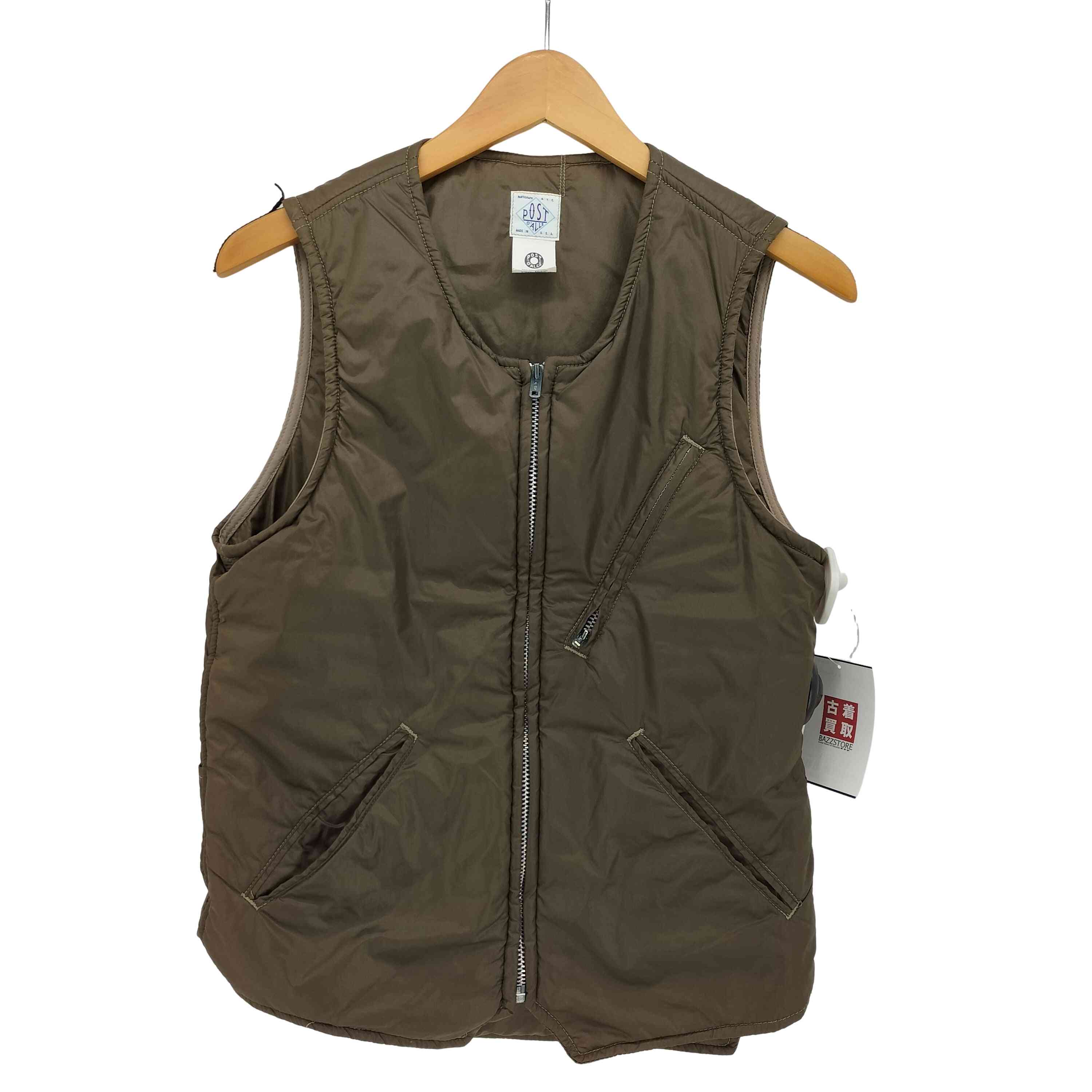 楽天市場】POST OVERALLS / #1502-TWN Polarfleece Vest (trashed wool