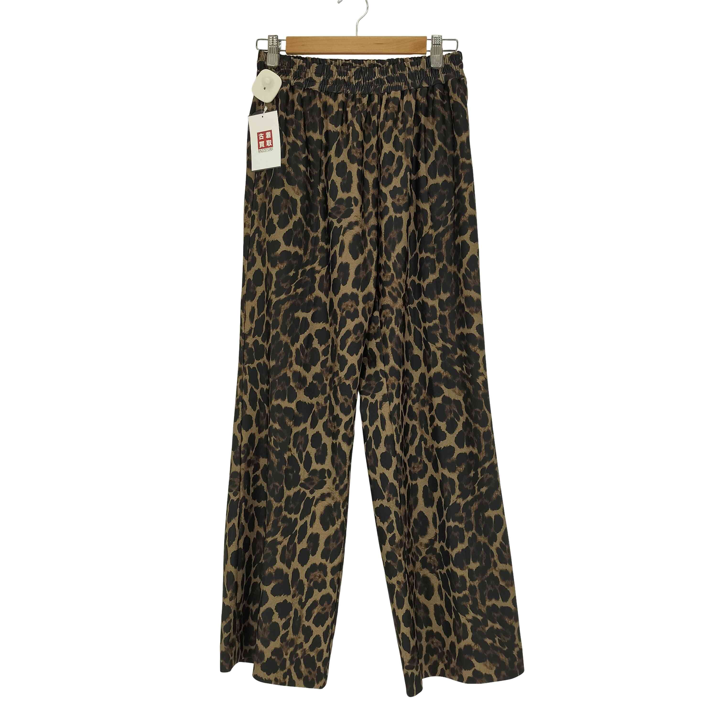 【中古】ミューズデドゥーズィエムクラス MUSE de Deuxieme Classe leopard easy パンツ レディース JPN：38