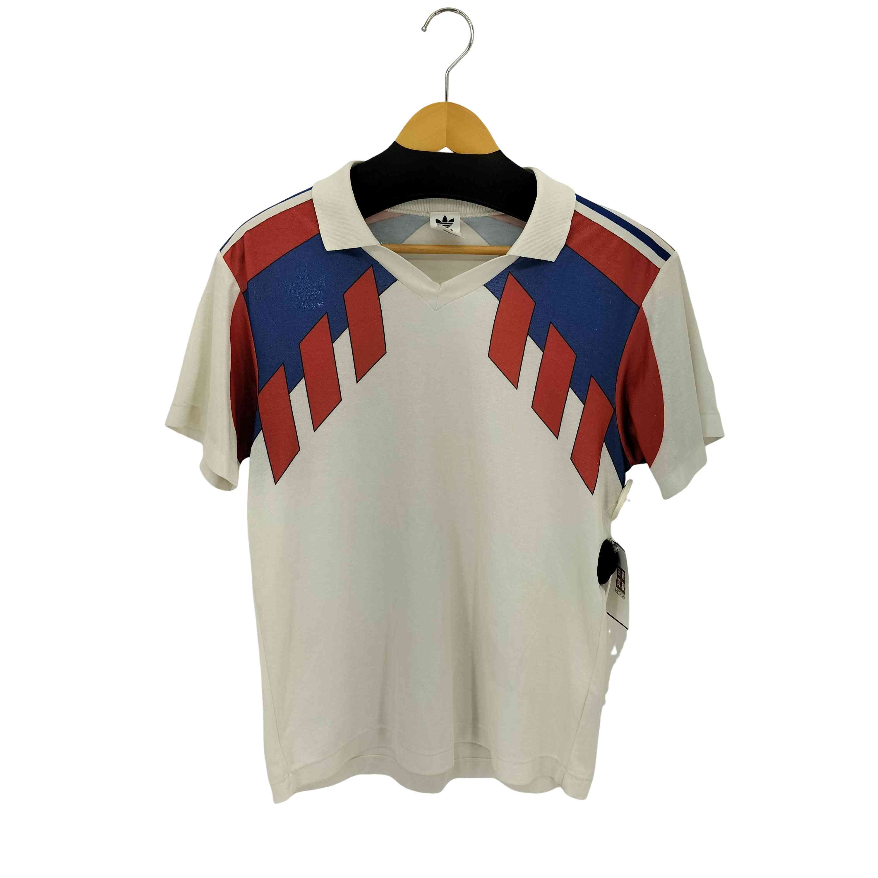 adidas メッシュゲームシャツ　赤/白 Vネック 楽天市場】アディダス adidas カットソー 五分袖 メンズ ロシア