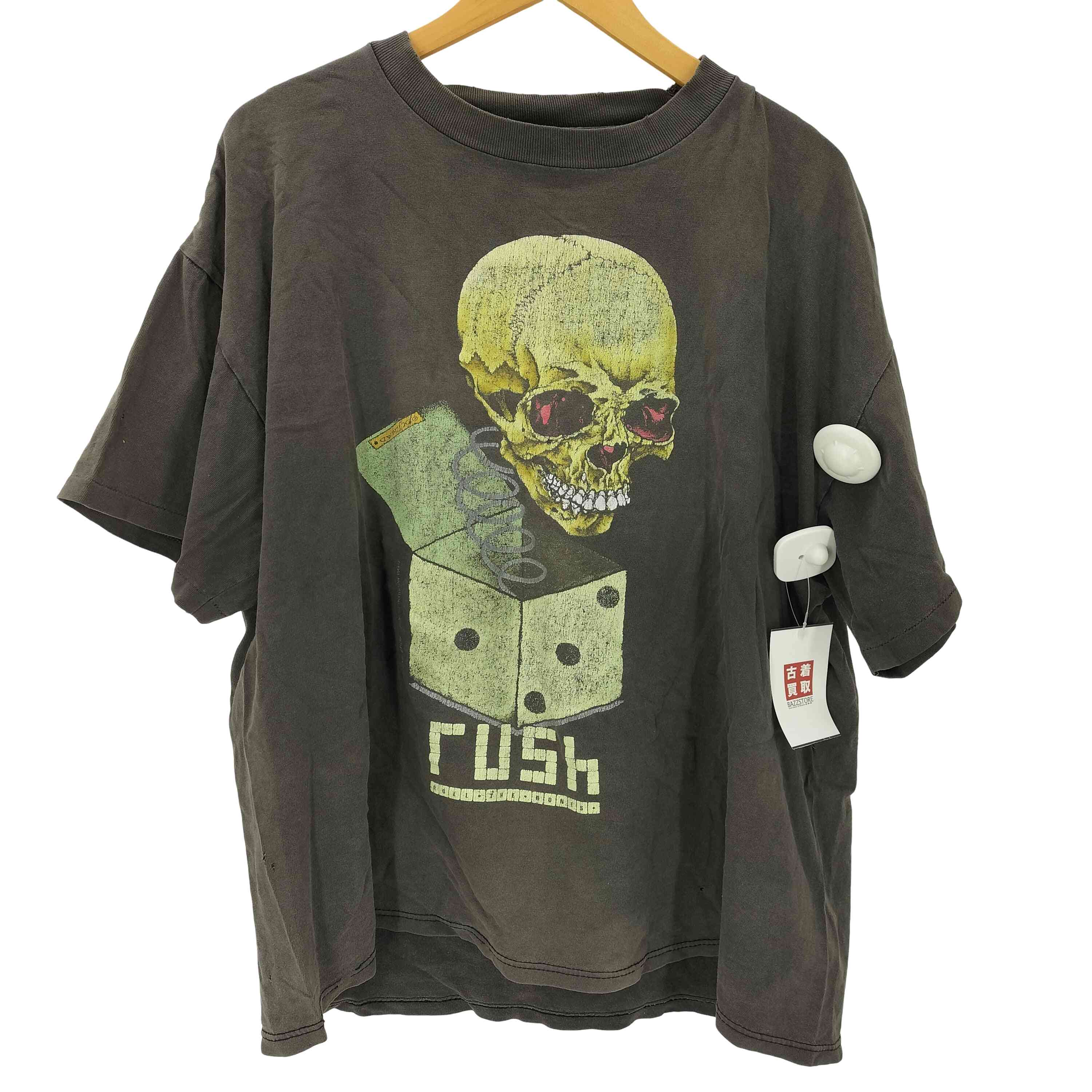 【中古】ユーズドフルギ USED古着 90S ROLL the Bones バンド Tシャツ コピーライト 1991 袖シングルステッチ メンズ import：XL