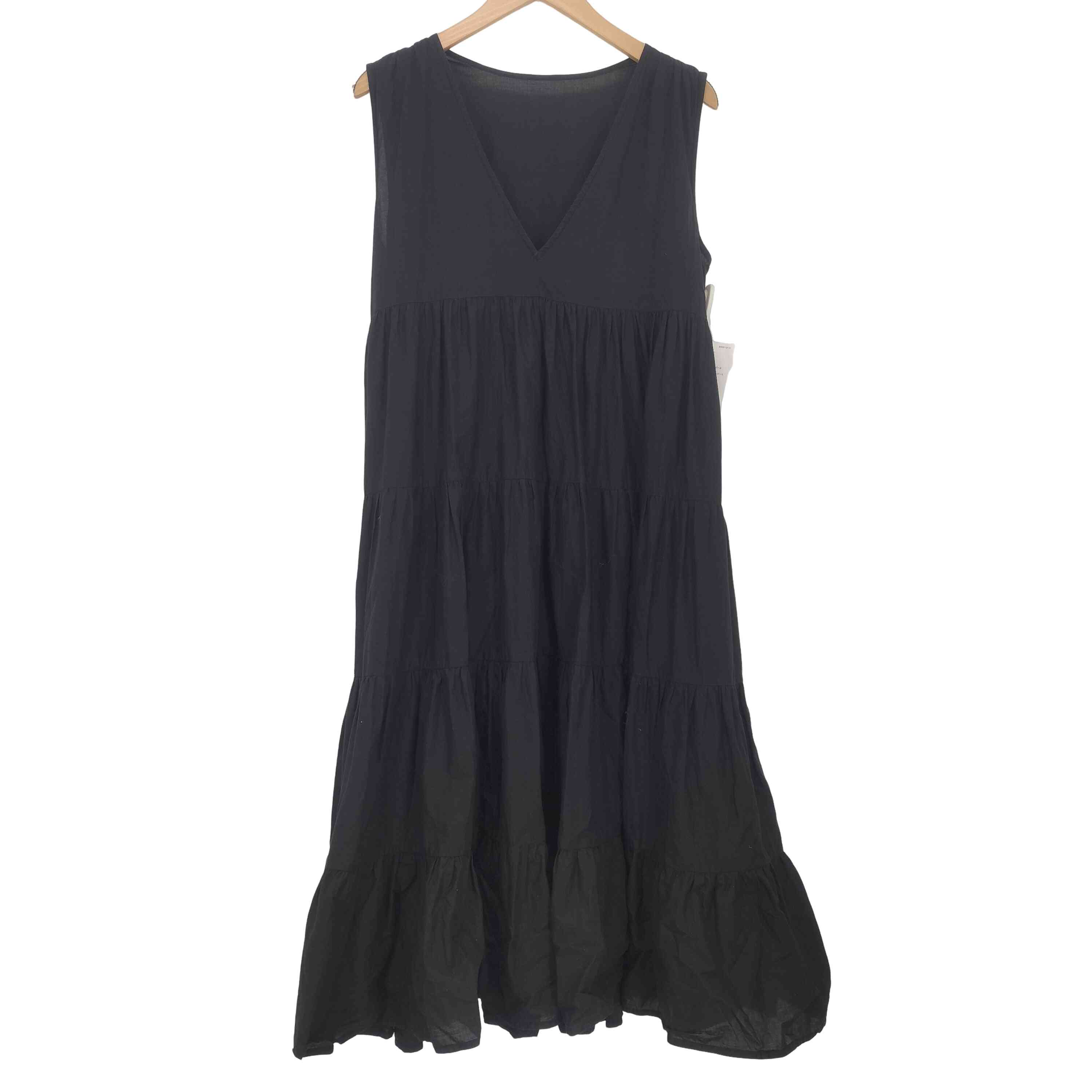【中古】マーレット Merlette インドコットン ティアードワンピース CHELSEA dress レディース import:S
