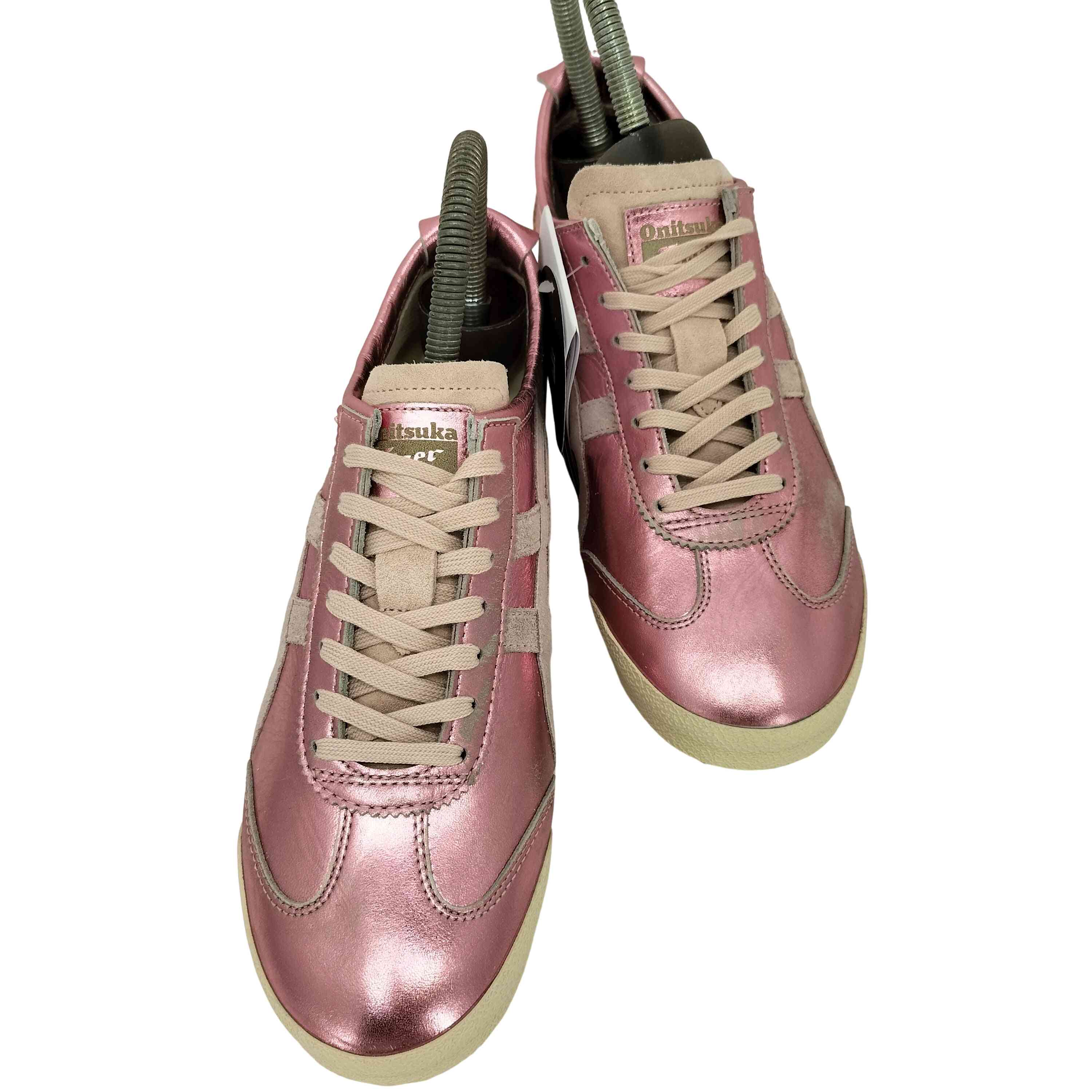 【中古】オニツカタイガー ONITSUKA TIGER MEXICO 66 DELUXE ローカットスニーカー レディース JPN：24