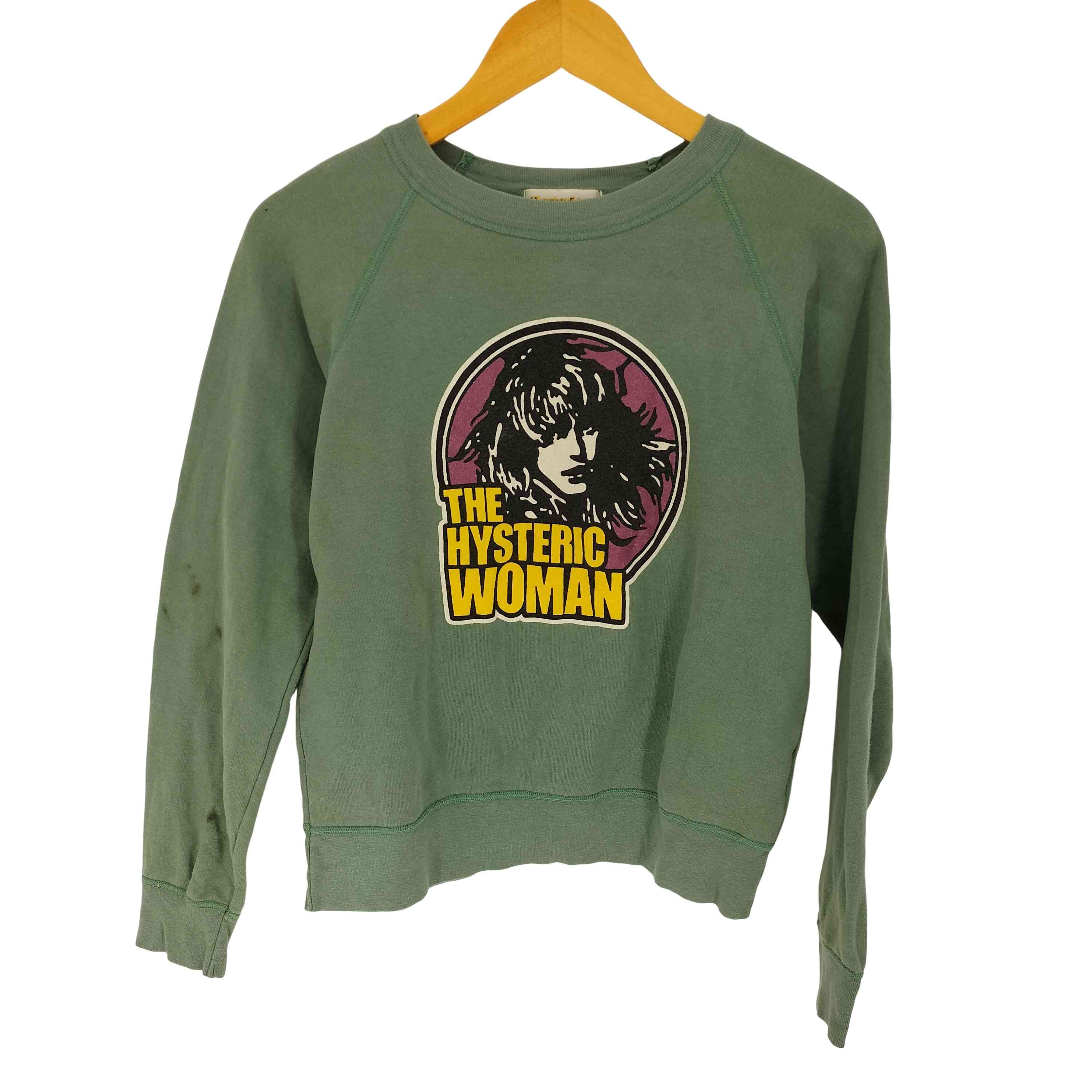 【中古】ヒステリックグラマー HYSTERIC GLAMOUR 00S ヒスガール プリント スウェット THE HYSTERIC WOMAN メンズ FREE