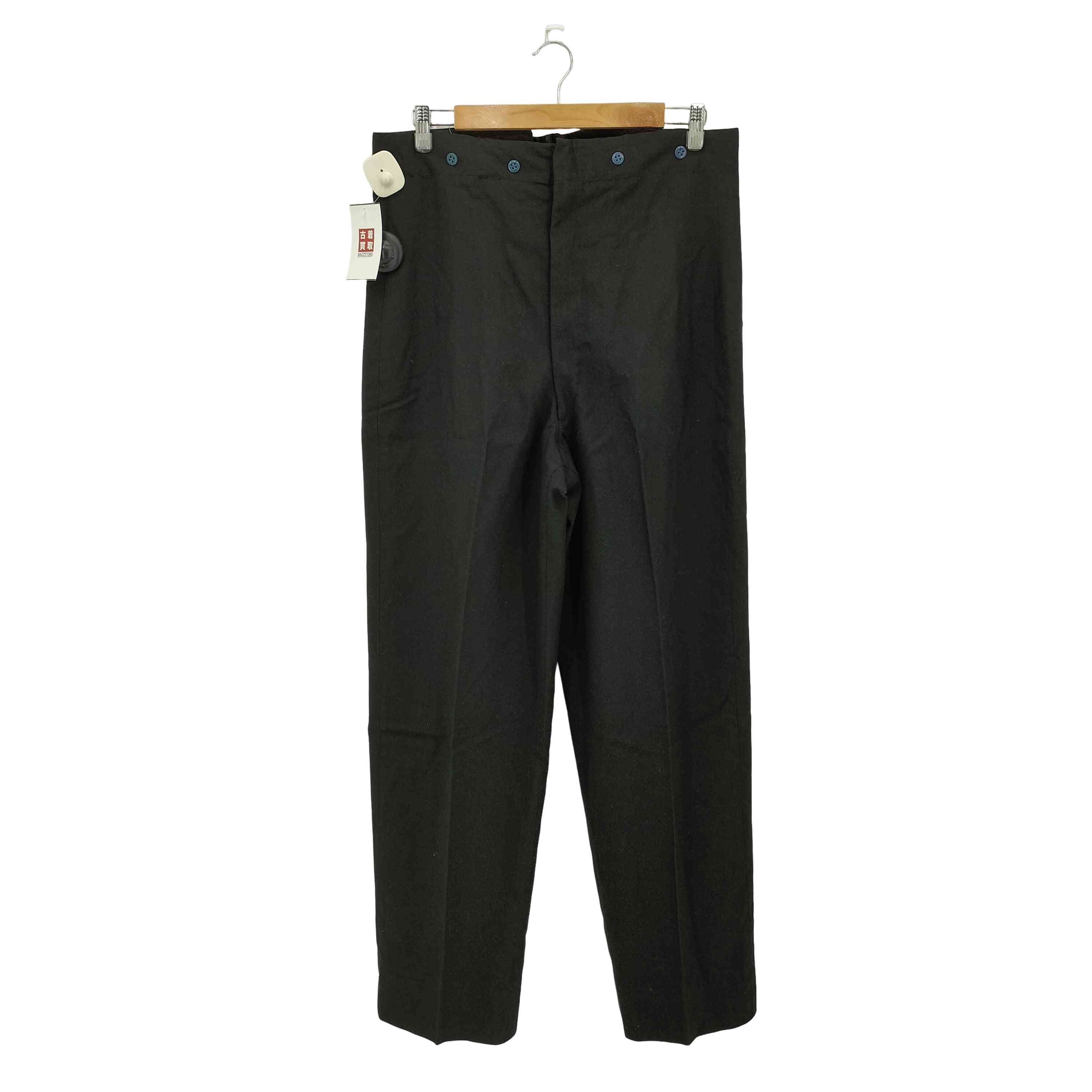【中古】ユーエスネイビー U.S.NAVY 50s ハイウエスト スラックスパンツ メンズ 表記無