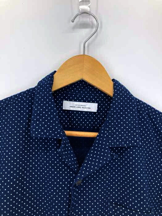 楽天市場 United Arrows Green Label Relaxing ユナイテッドアローズグリーンレーベルリラクシング シャツ メンズ 青系 Jpn M ドットサッカー ルーズオープン 半袖シャツ 中古 ブランド古着バズストアbazzstore 2409 Bazzstore ブランド古着バズストア
