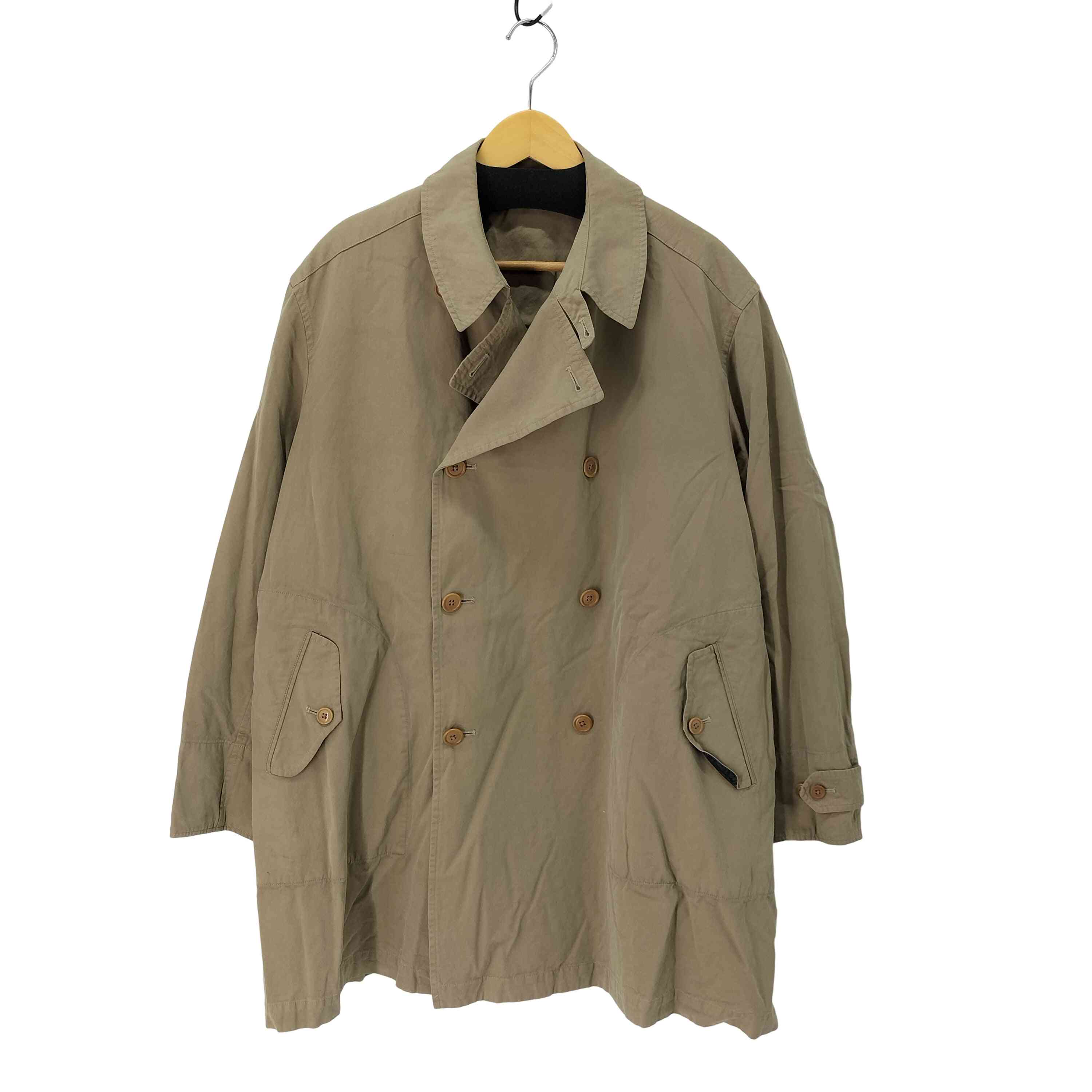 【中古】ワイズフォーメン Ys for men 90S チンスト付 コットン トレンチ コート メンズ JPN:L |BAZZSTORE ブランド古着バズストア