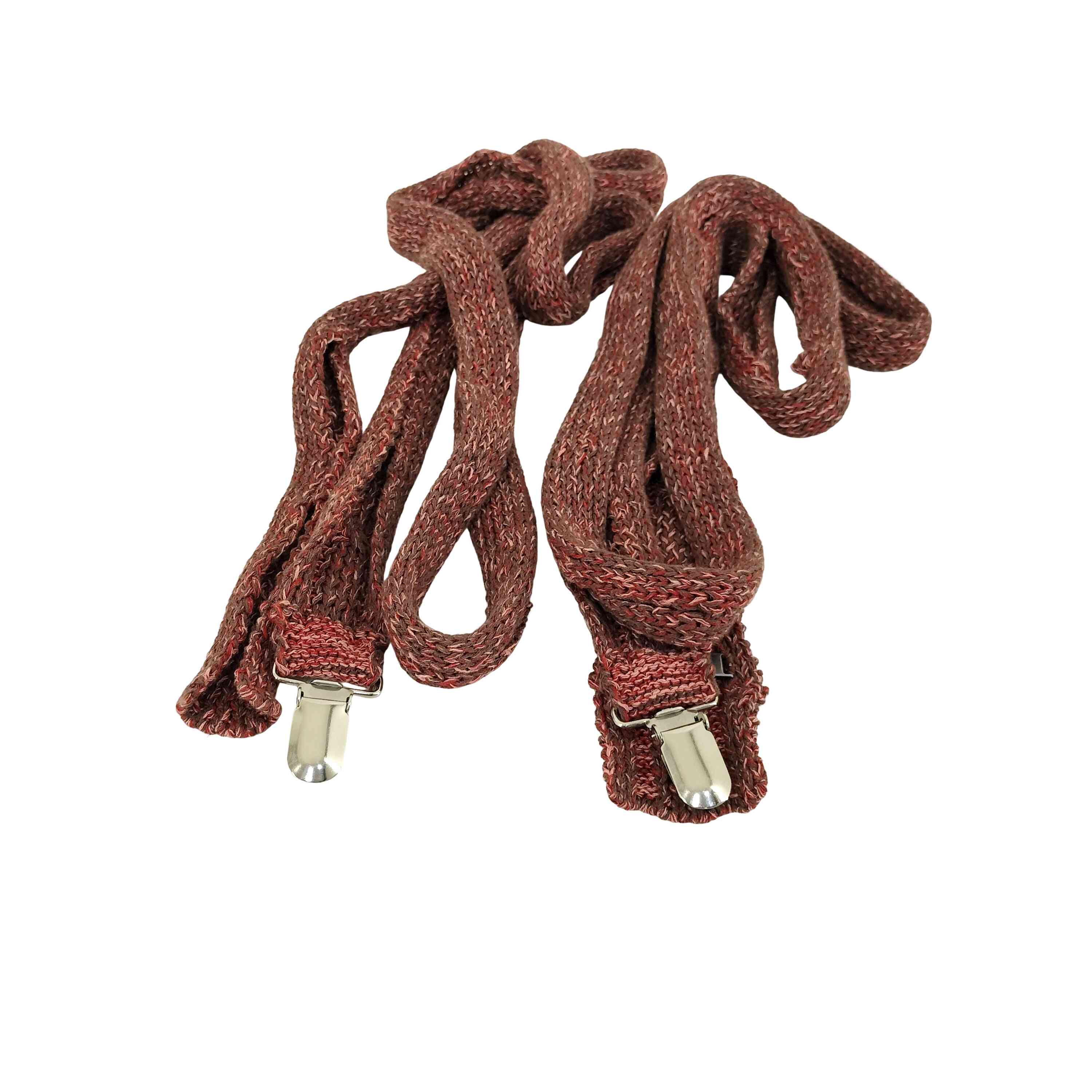 【中古】パーバーズ PERVERZE Cross Knit Suspenders メンズ 表記無