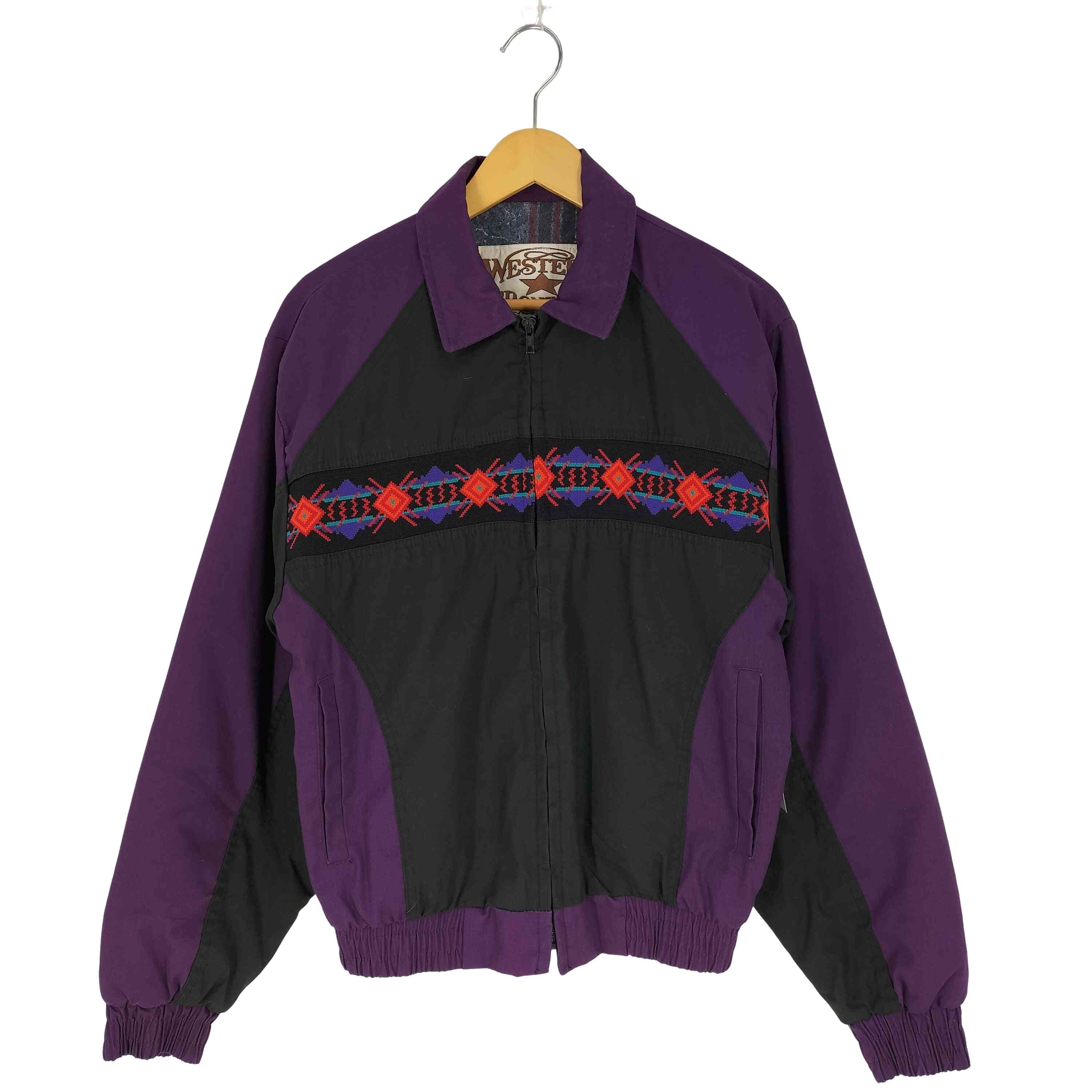 楽天市場】80年代 SADDLEBROOK ネイティブ柄 ダック地ワークブルゾン