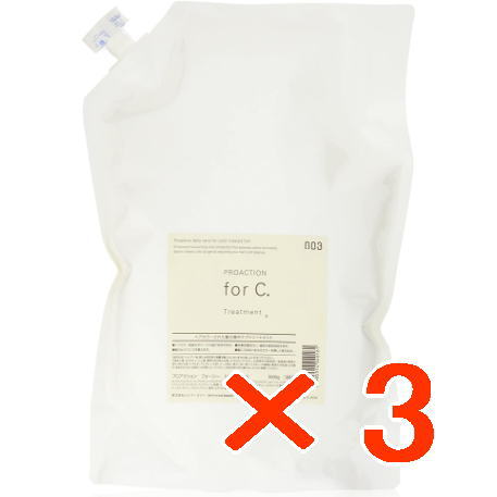 ☆【送料無料】 ナンバースリー 003 ／ フォーシー トリートメント 3000ml レフィル 【3個】